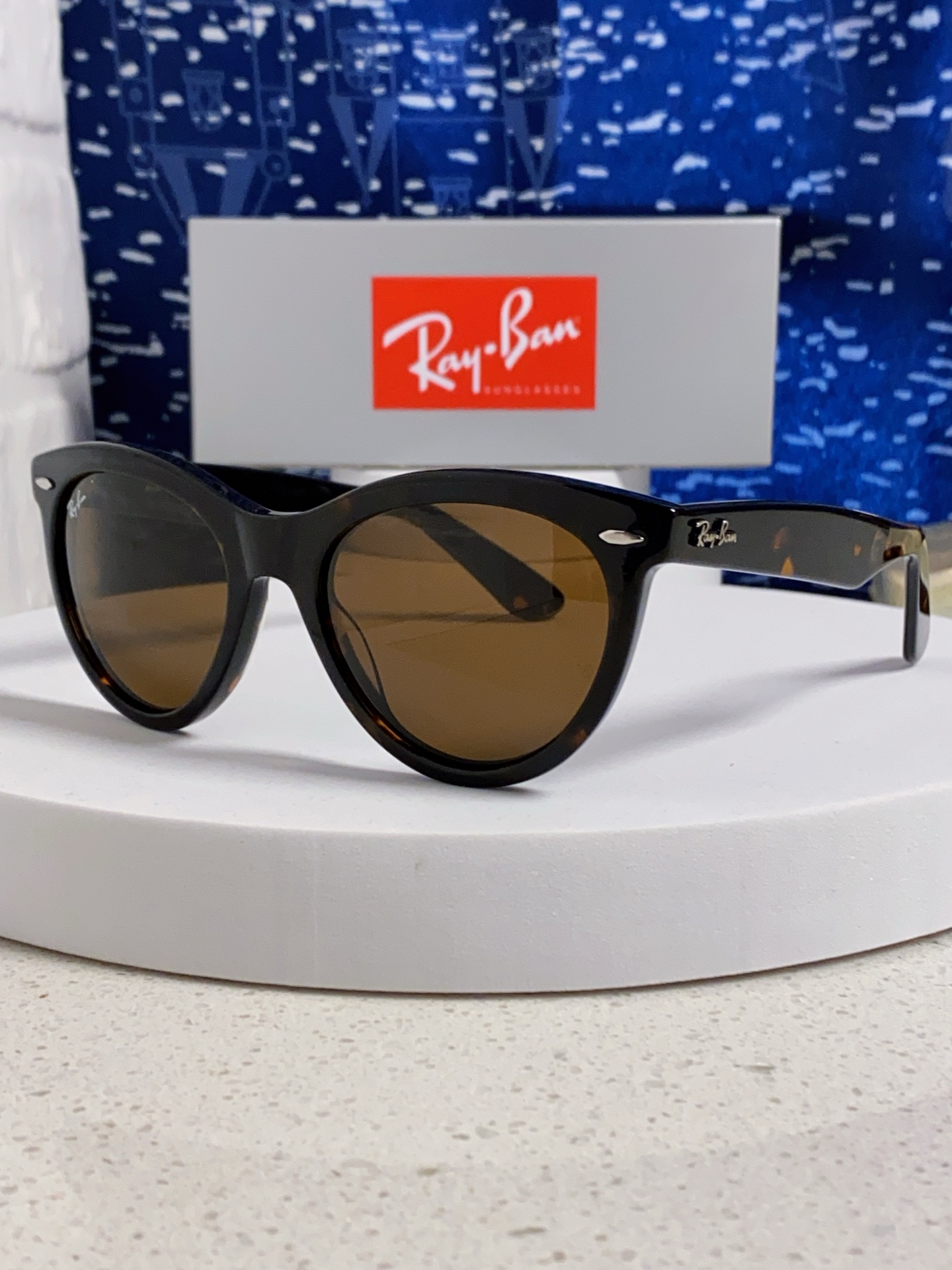  RayBan雷朋 2025新款王炸系列 太阳镜板材玻璃镜片眼镜黑色男女同款眼镜潮酷防晒墨镜 RB224