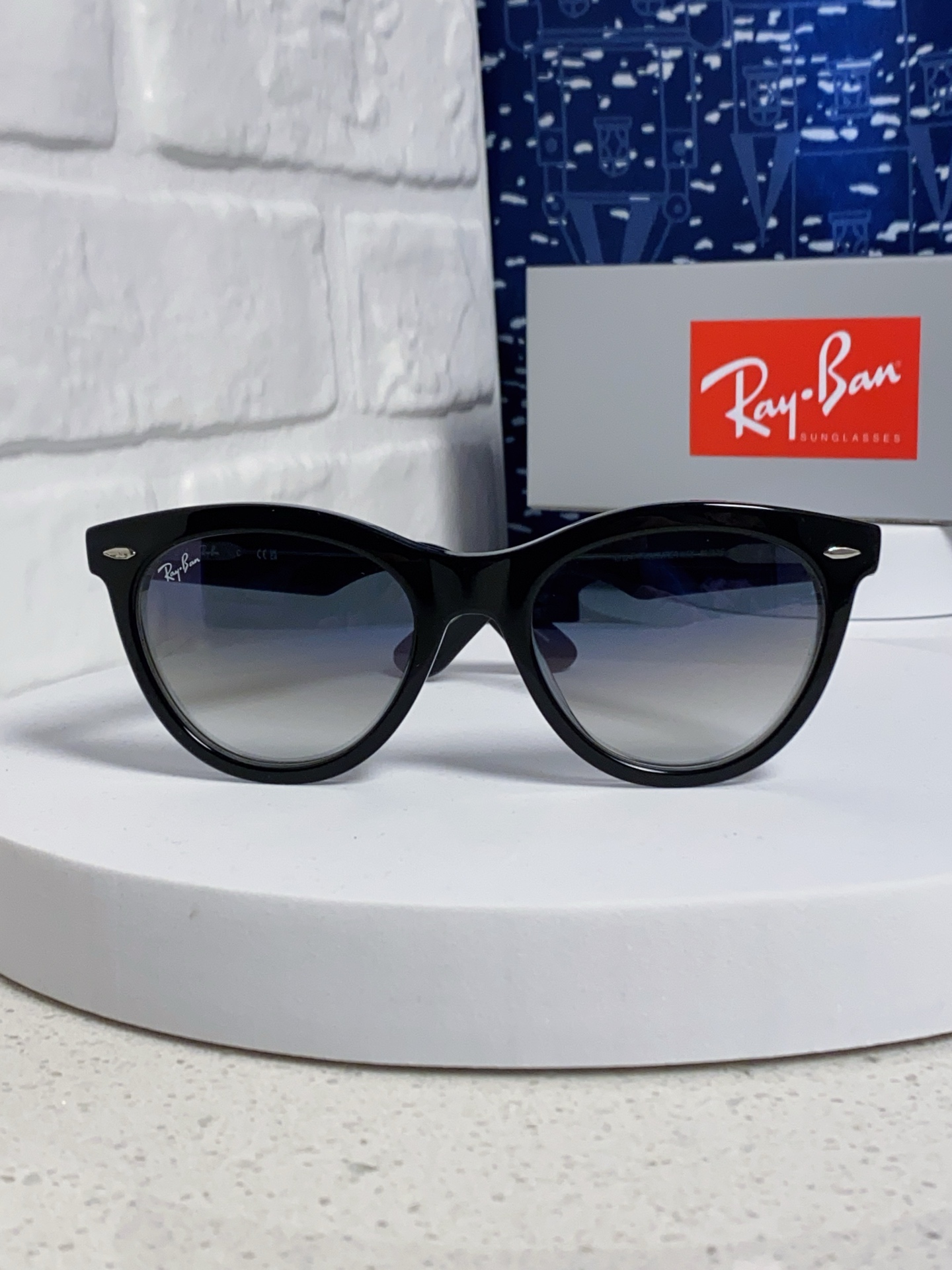  RayBan雷朋 2025新款王炸系列 太阳镜板材玻璃镜片眼镜黑色男女同款眼镜潮酷防晒墨镜 RB224