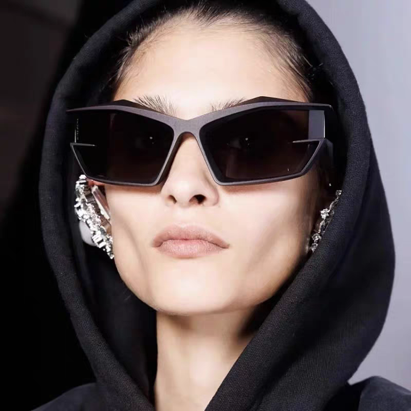  Givenchy纪梵希 2025新款不规则金属框墨镜时尚潮流个性街拍凹造型男女同款太阳镜 