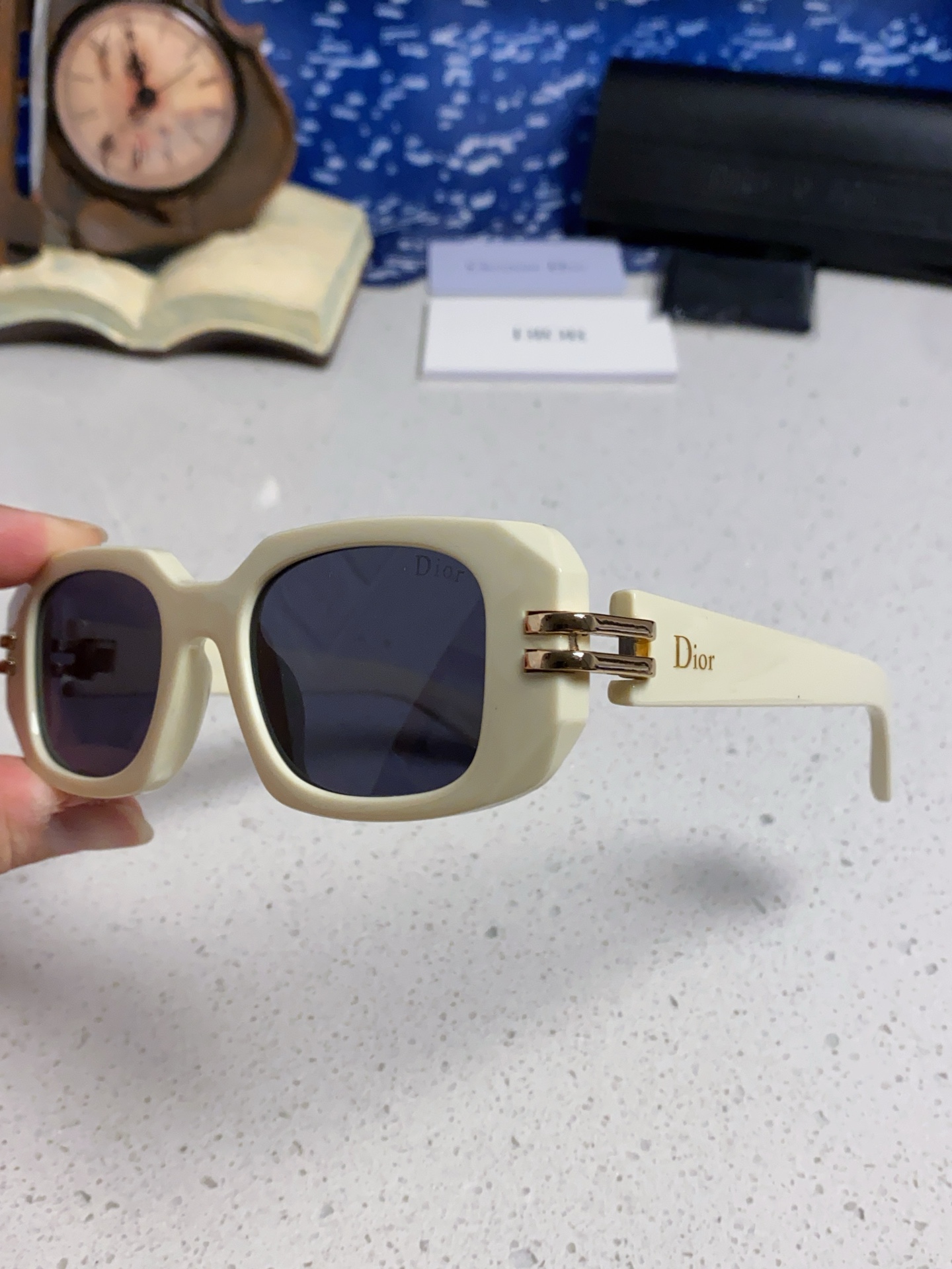  Dior迪奥 2025新款欧美高端女方框显瘦百搭太阳眼欧洲站网红高版旅游墨镜 