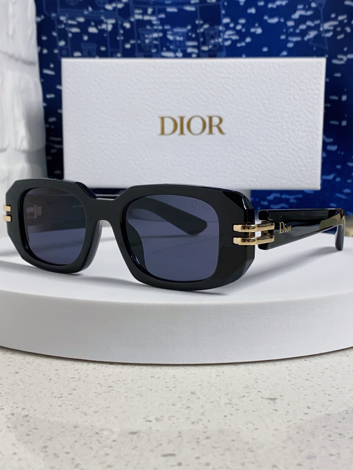  Dior迪奥 2025新款欧美高端女方框显瘦百搭太阳眼欧洲站网红高版旅游墨镜 