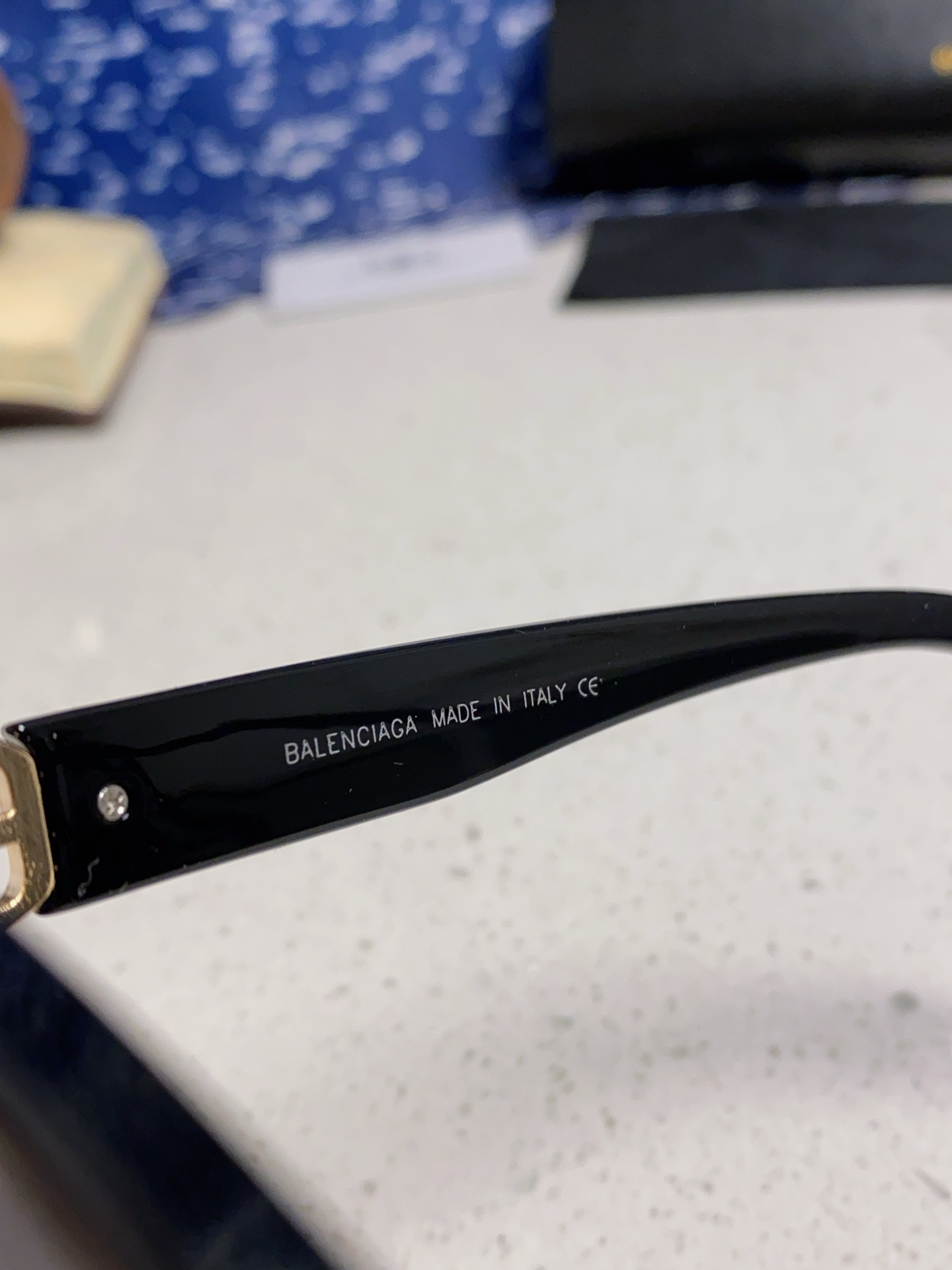  BALENCIAGA巴黎世家 2025新款虞书欣同款蝶形双B墨镜女高级感太阳眼镜 BB0102SA