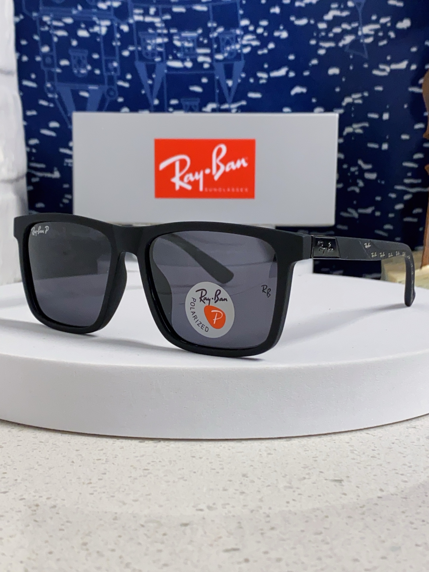  RayBan雷朋 2025新款太阳镜方形时尚复古男士开车防晒墨镜 RB69030 Size60口15-