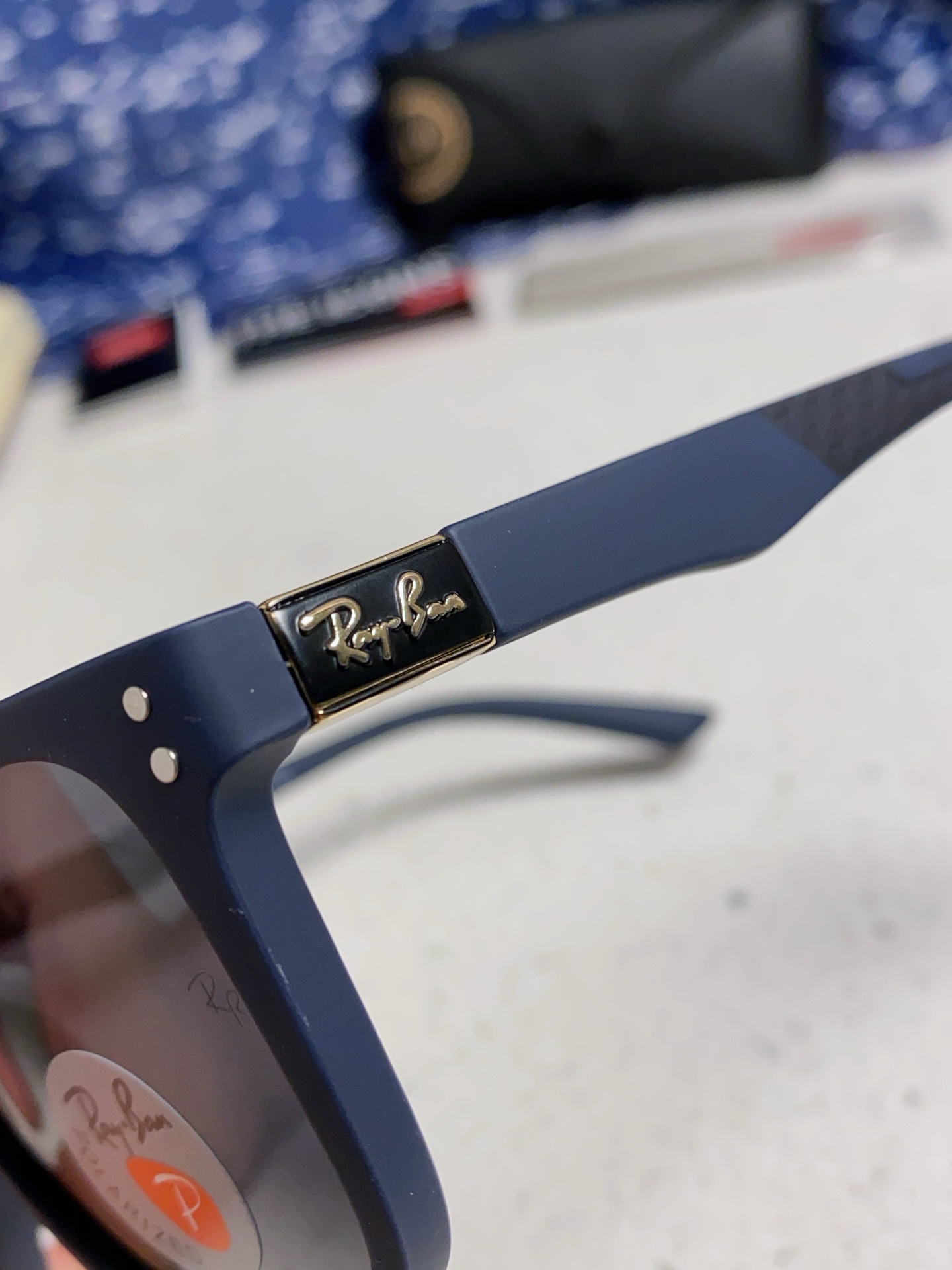  Ray Ban雷朋 2025新款矩形男女通用太阳镜 男士开车偏光镜片 RB69009 Size60口1