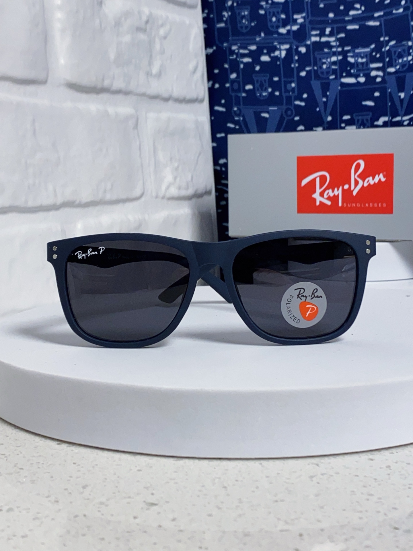  Ray Ban雷朋 2025新款矩形男女通用太阳镜 男士开车偏光镜片 RB69009 Size60口1