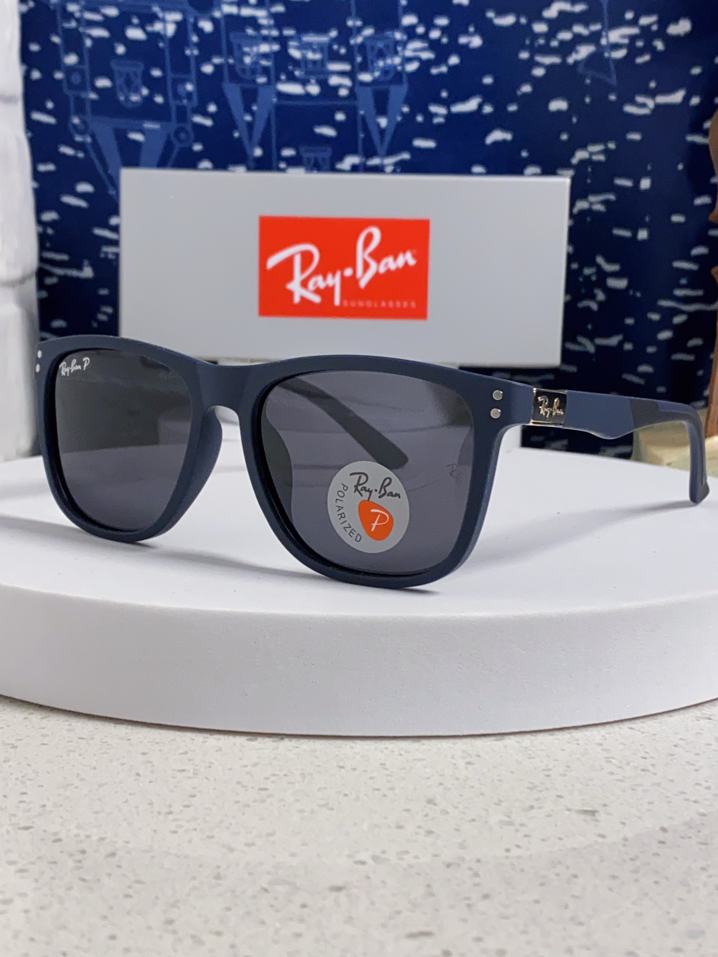 Ray Ban雷朋 2025新款矩形男女通用太阳镜 男士开车偏光镜片 RB69009 Size60口1