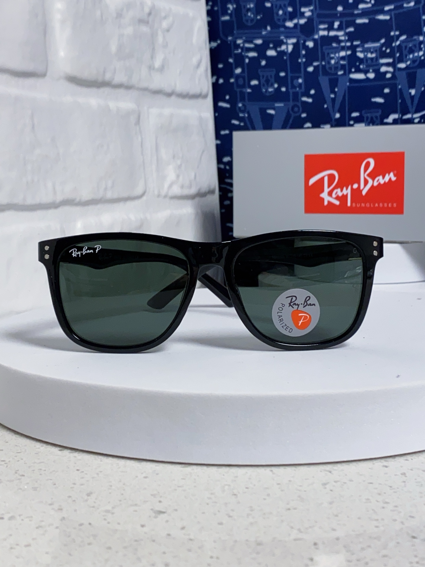  Ray Ban雷朋 2025新款矩形男女通用太阳镜 男士开车偏光镜片 RB69009 Size60口1