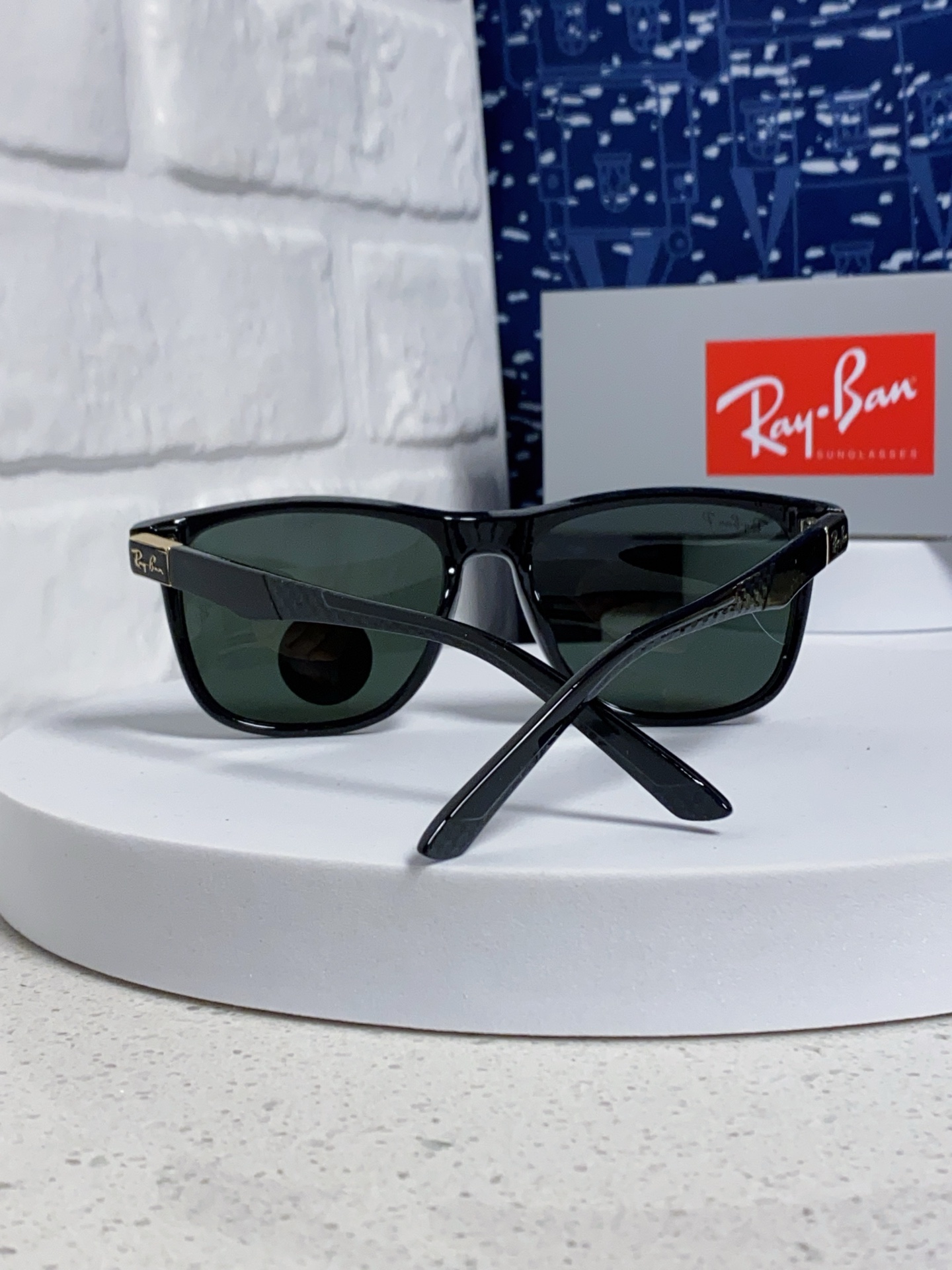  Ray Ban雷朋 2025新款矩形男女通用太阳镜 男士开车偏光镜片 RB69009 Size60口1