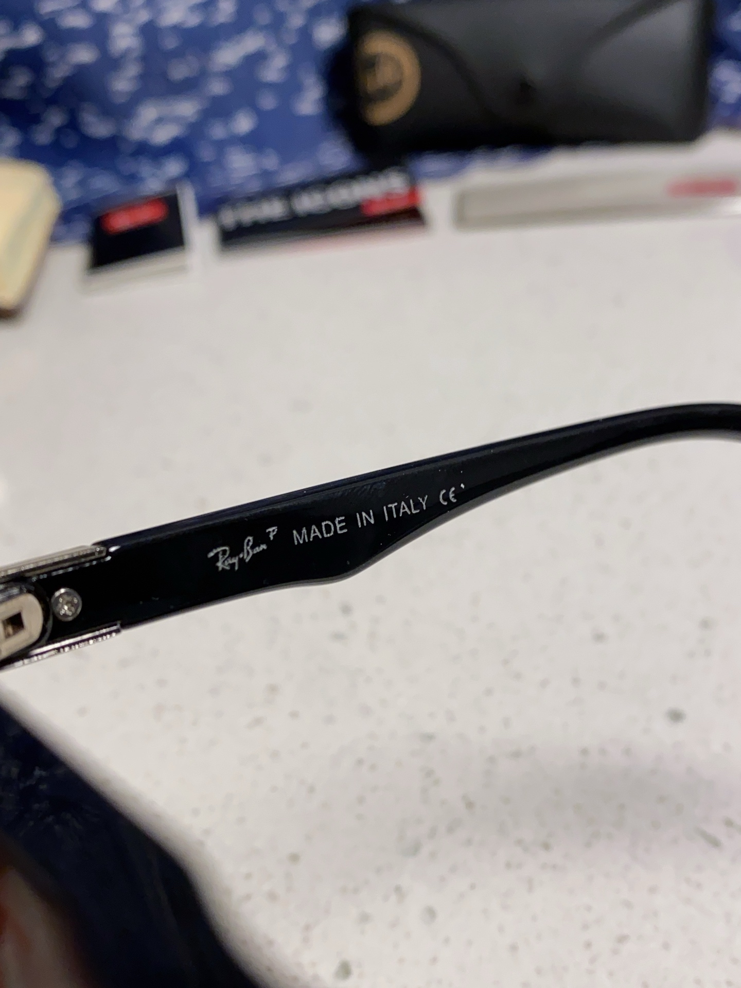  Ray Ban雷朋 2025新款矩形男女通用太阳镜 男士开车偏光镜片 RB69009 Size60口1