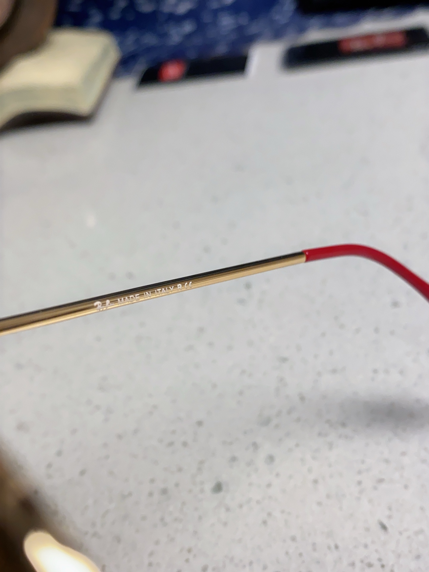  RayBan雷朋法拉利联名 2025新款欧美潮流眼镜圆形金属太时尚百搭男女款开车驾驶眼镜 RB3602