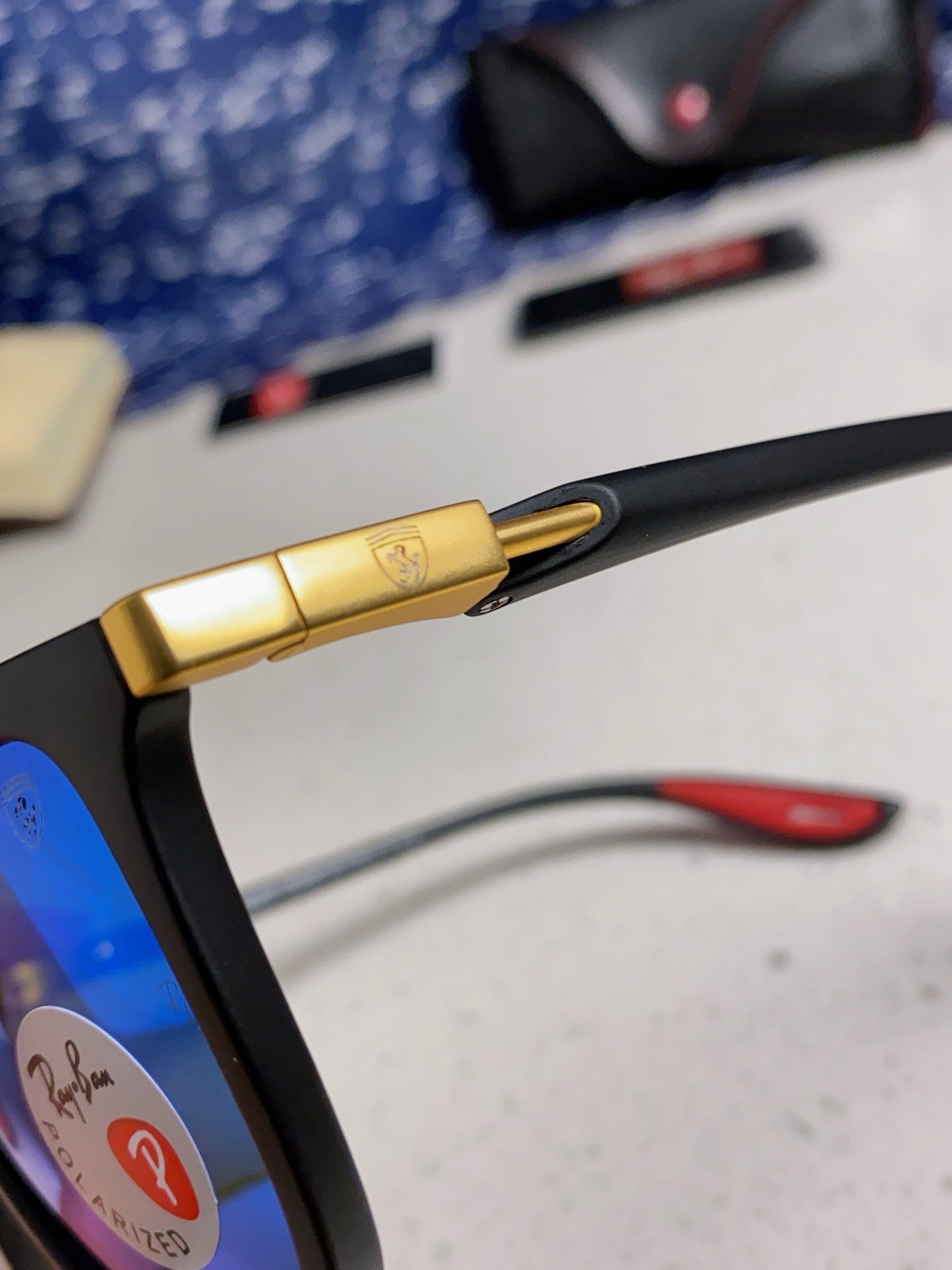  RayBan雷朋太阳眼镜法拉利联名款方形墨镜RB4433M Size54口20-145