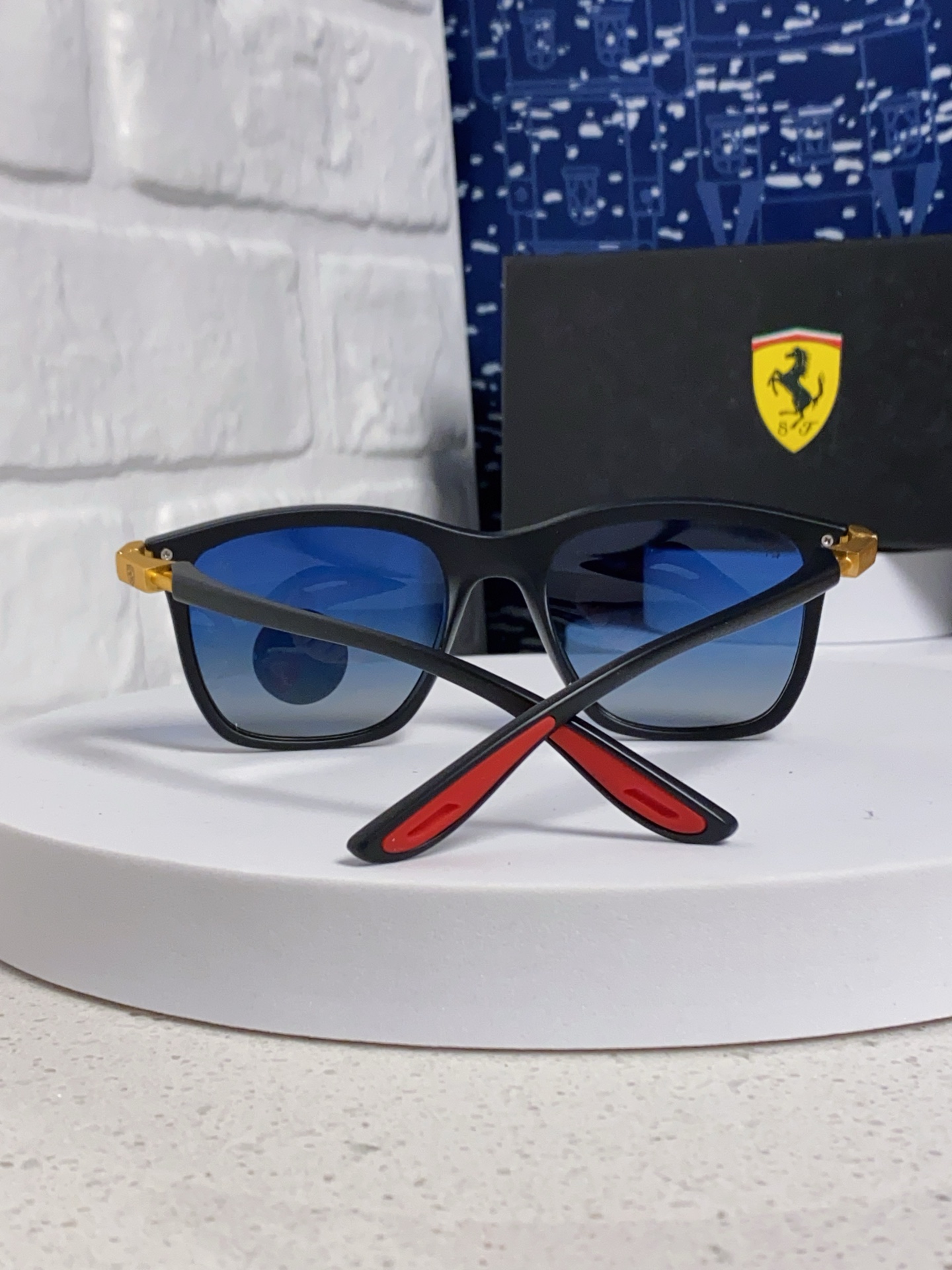  RayBan雷朋太阳眼镜法拉利联名款方形墨镜RB4433M Size54口20-145