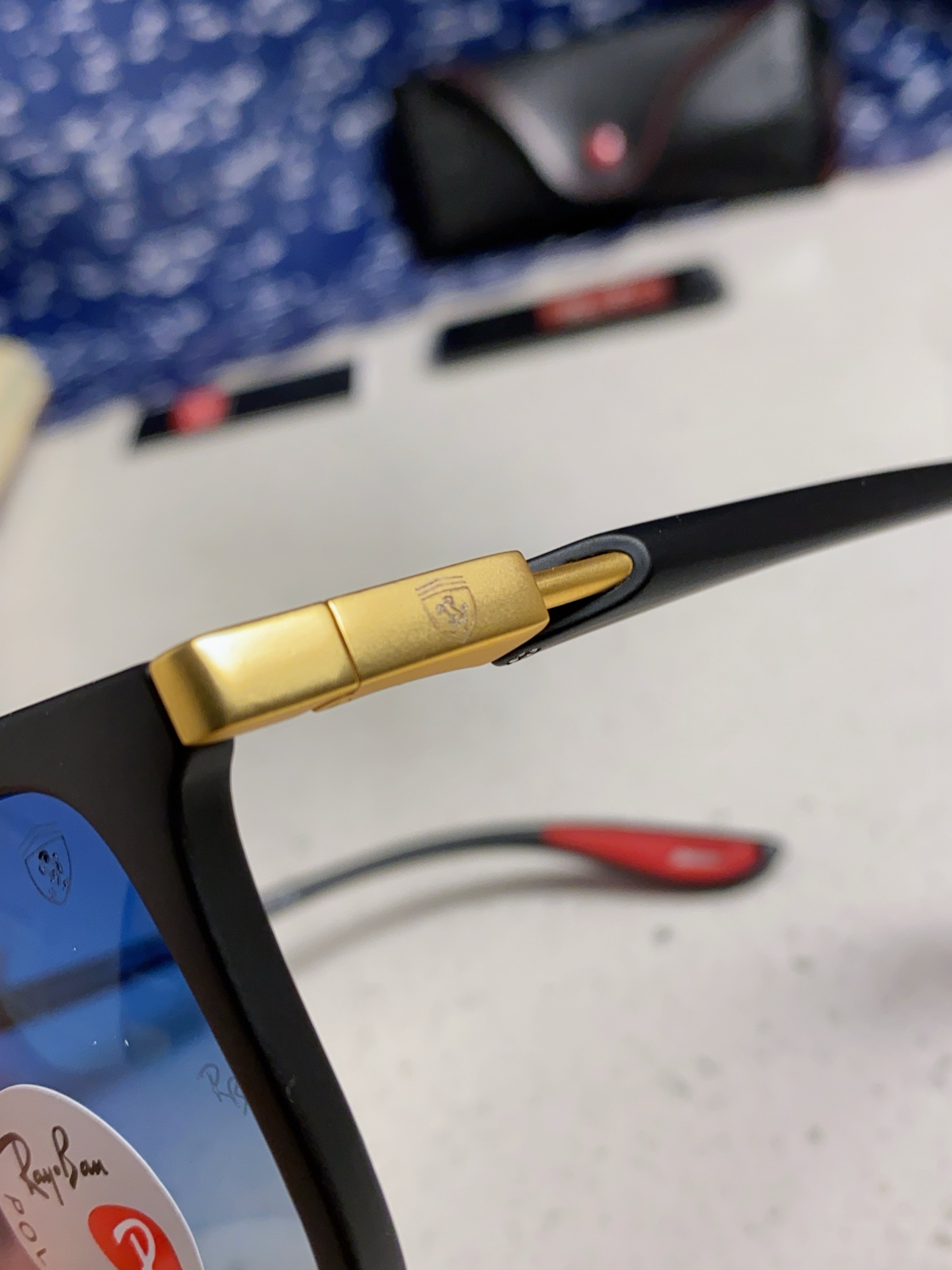  RayBan雷朋太阳眼镜法拉利联名款方形墨镜RB4433M Size54口20-145