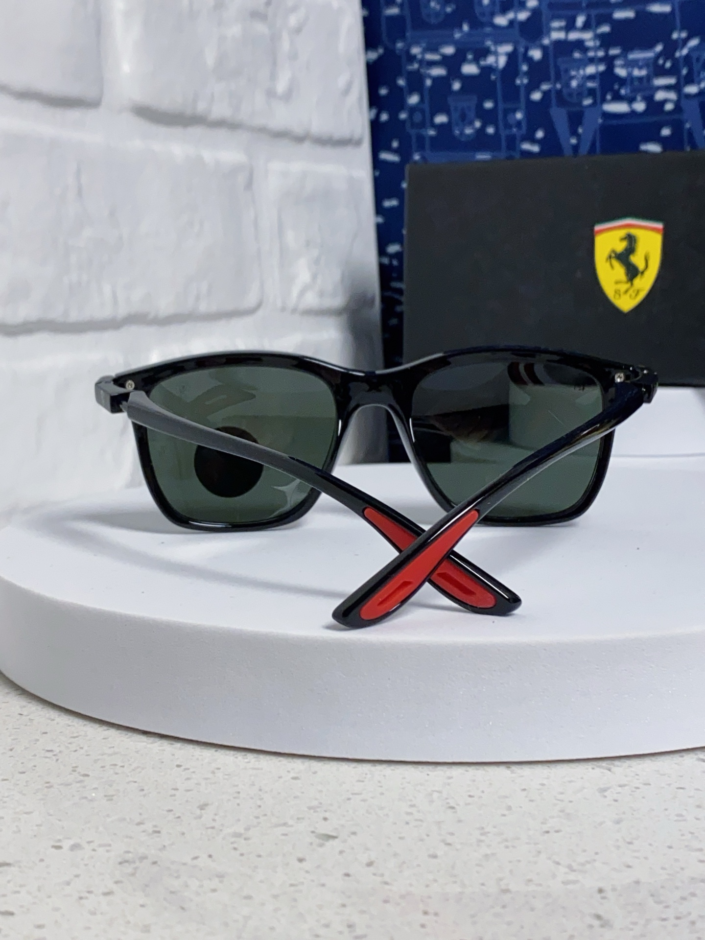  RayBan雷朋太阳眼镜法拉利联名款方形墨镜RB4433M Size54口20-145