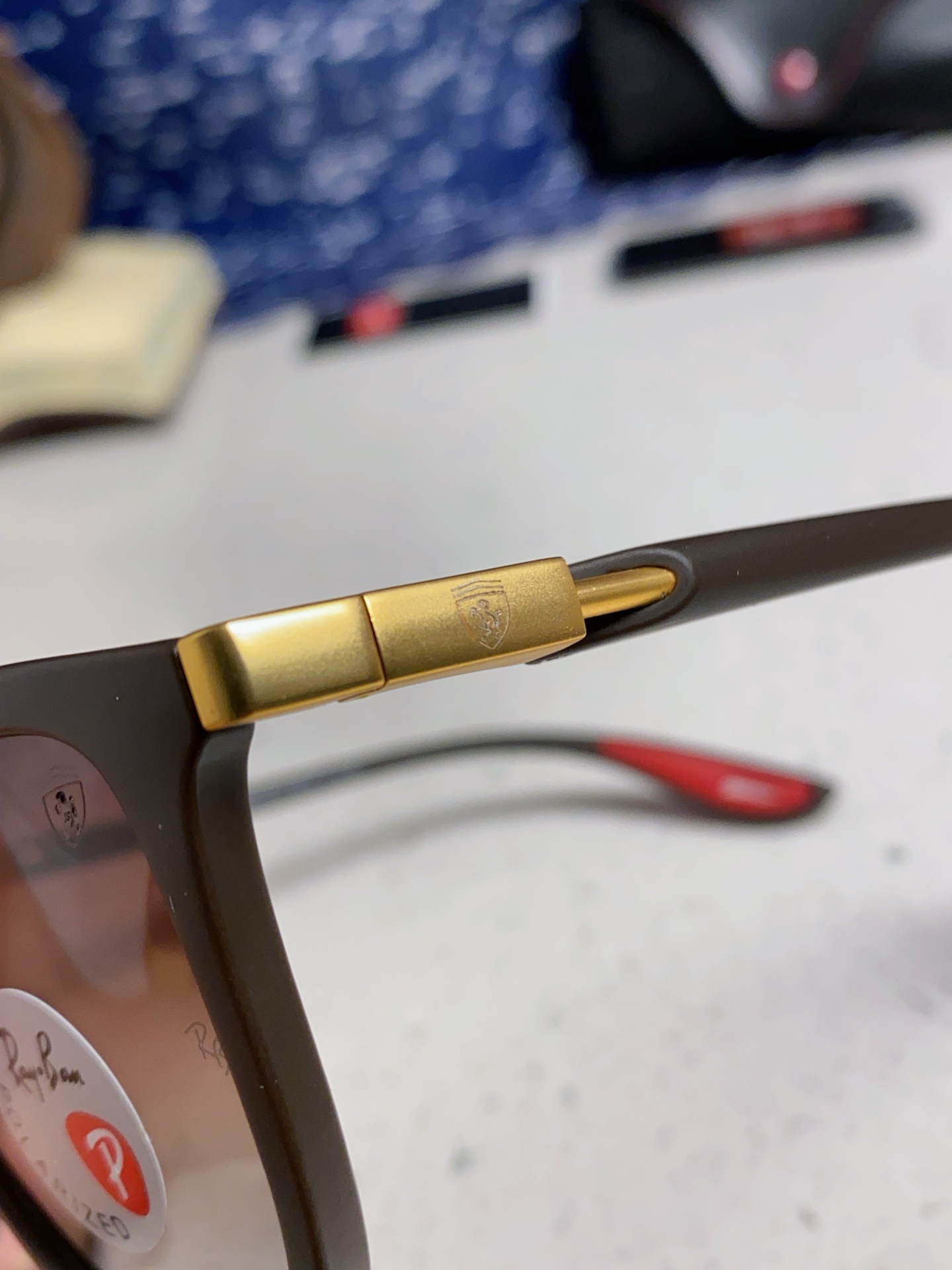  RayBan雷朋太阳眼镜法拉利联名款方形墨镜RB4433M Size54口20-145