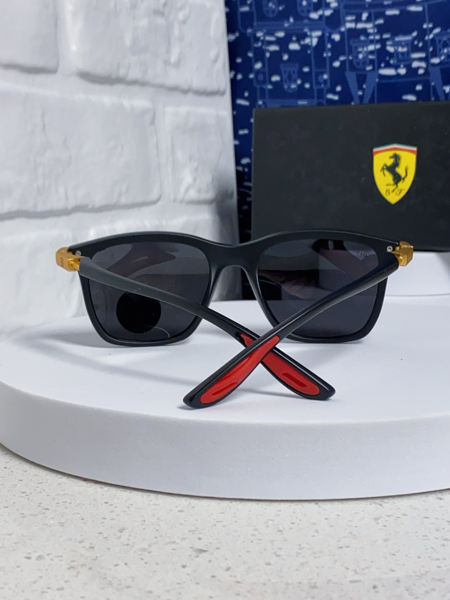  RayBan雷朋太阳眼镜法拉利联名款方形墨镜RB4433M Size54口20-145