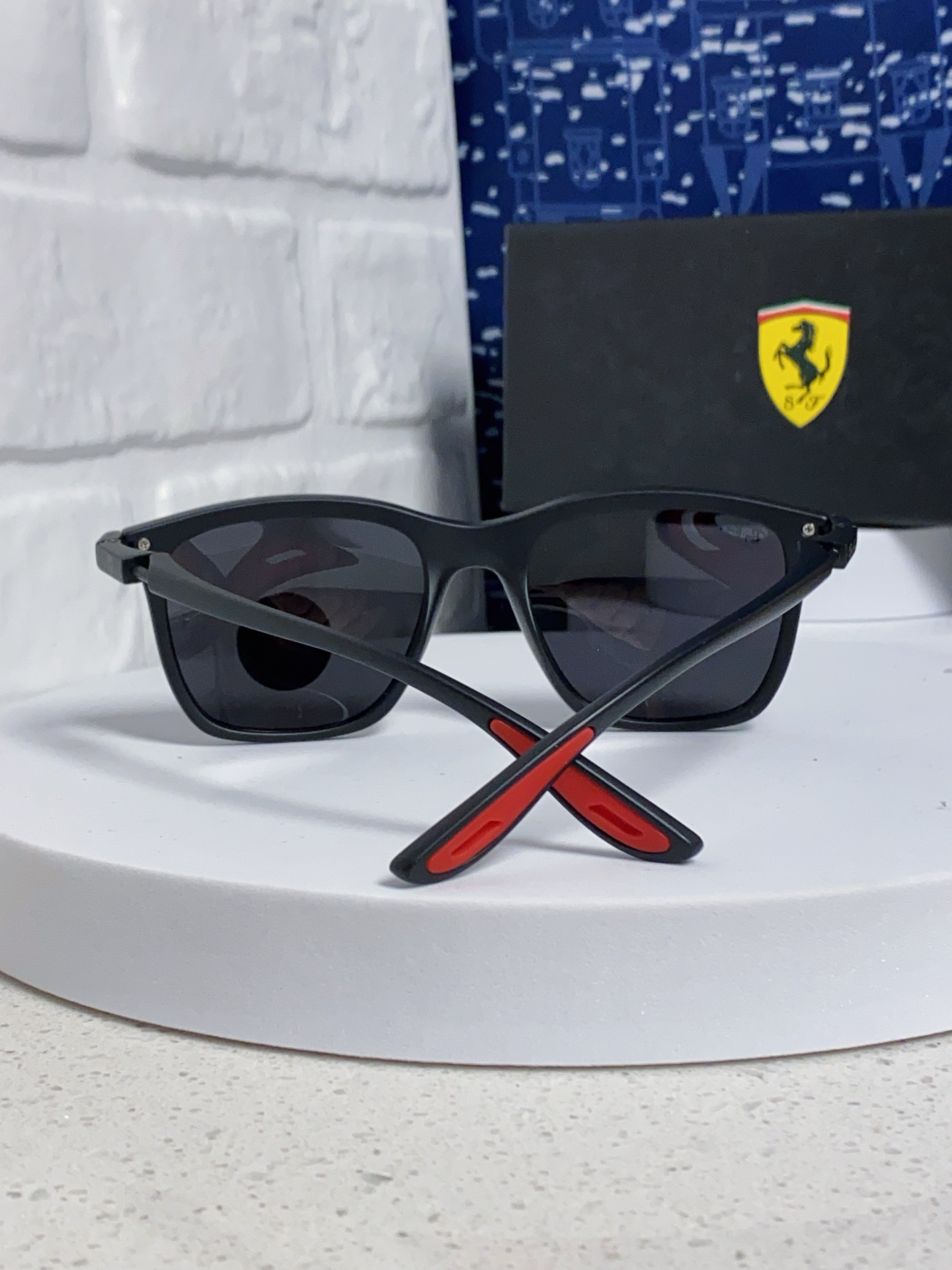  RayBan雷朋太阳眼镜法拉利联名款方形墨镜RB4433M Size54口20-145