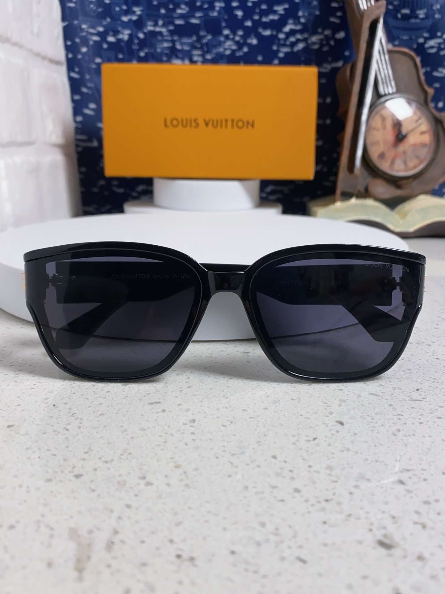  Louis Vuitton路易威登 2025Lv新款 韩版墨镜女防紫外线大框显瘦高清高端镜片 太阳镜 