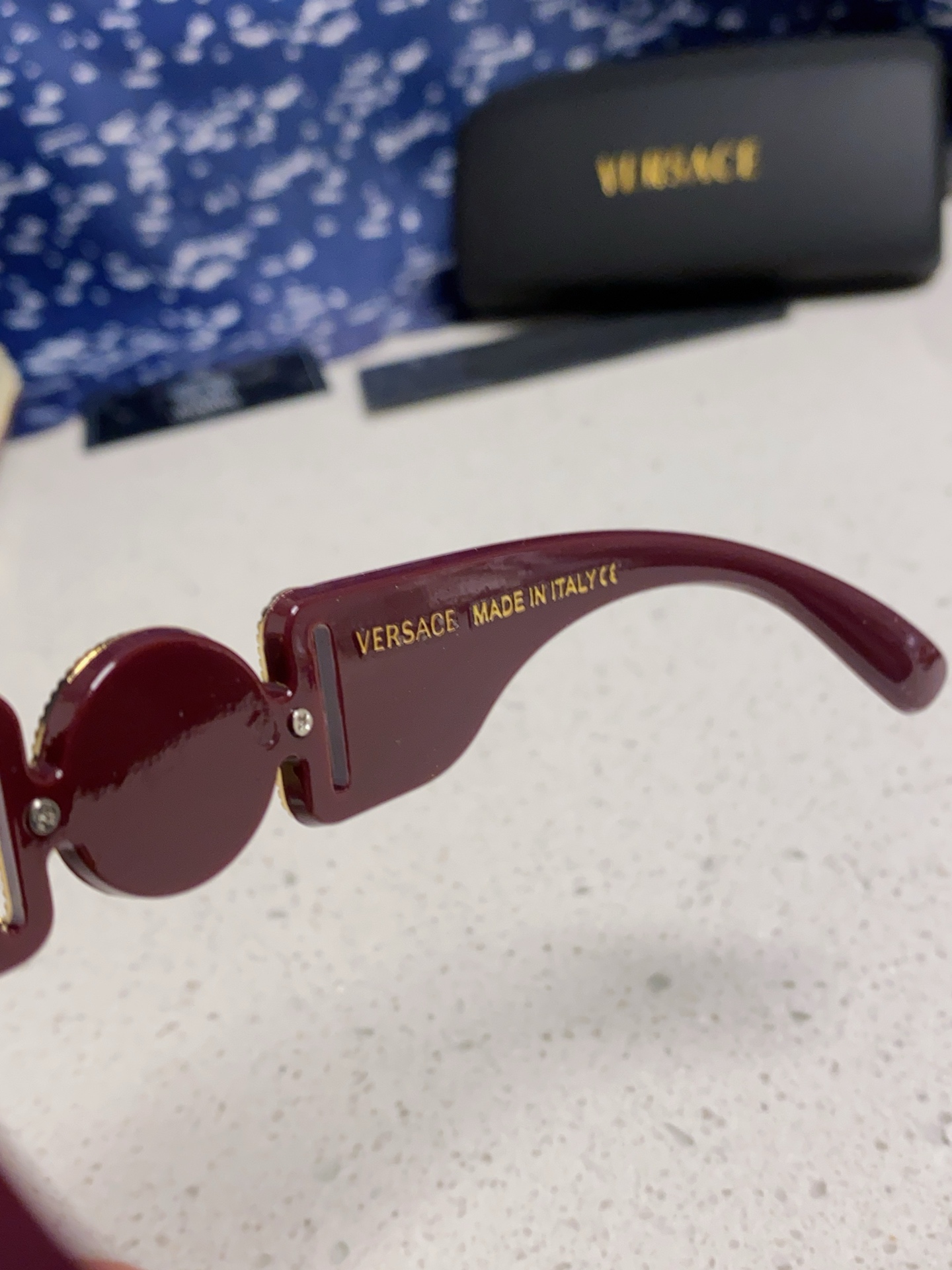  Versace范思哲 2025Diamond sunglasses新款镶钻太阳镜欧美墨镜街拍潮流太阳眼