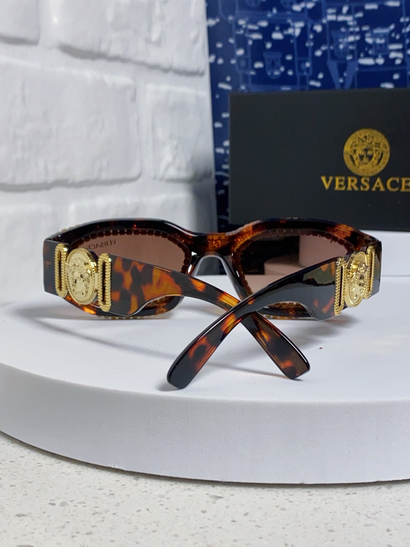  Versace范思哲 2025Diamond sunglasses新款镶钻太阳镜欧美墨镜街拍潮流太阳眼