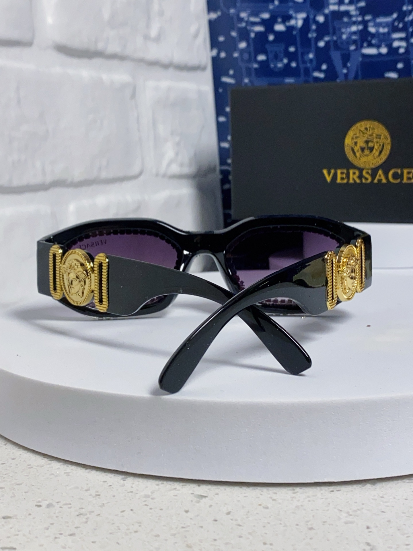  Versace范思哲 2025Diamond sunglasses新款镶钻太阳镜欧美墨镜街拍潮流太阳眼