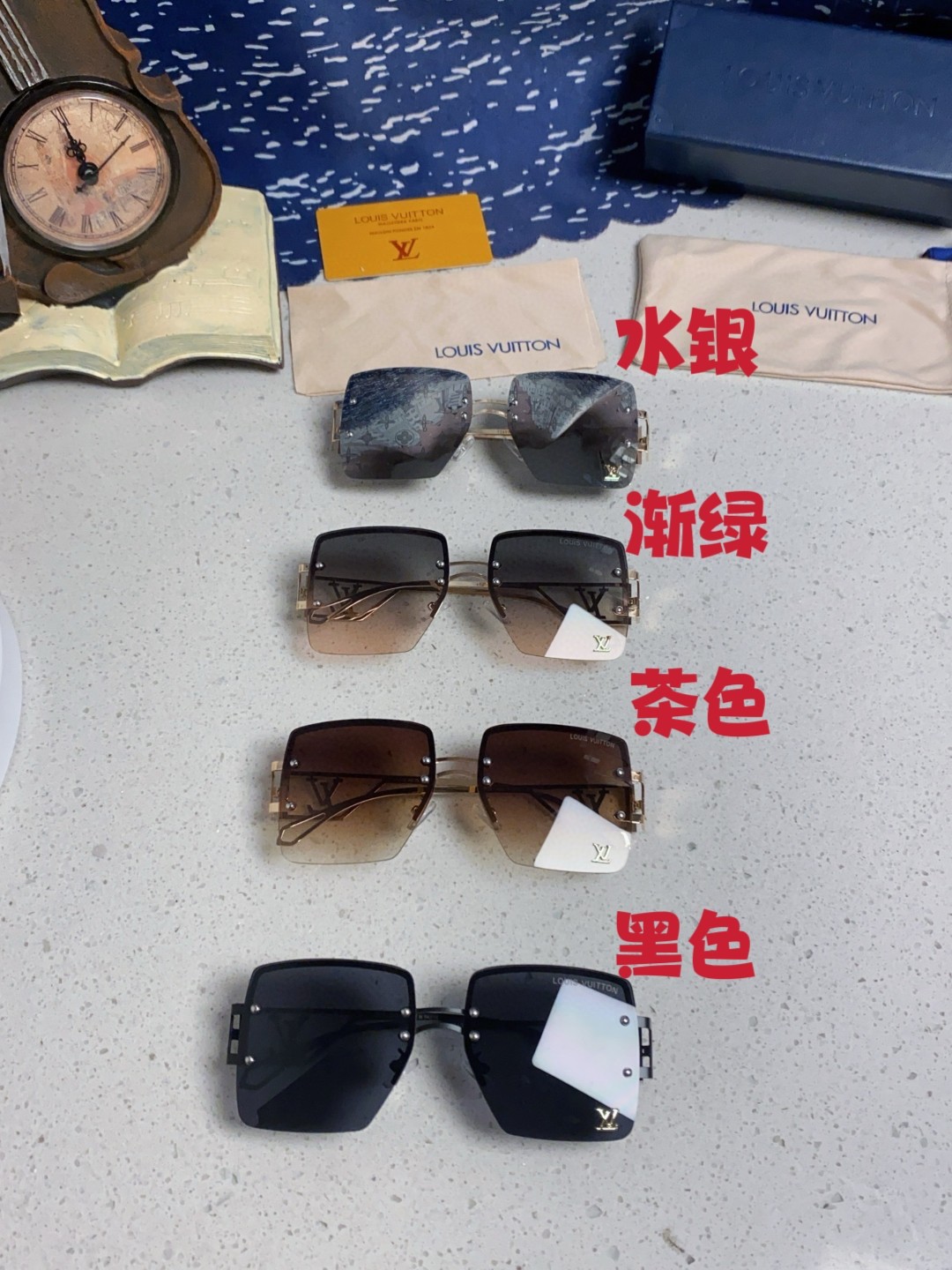  LOUIS VUITTON路易威登 2025LV新款 欧美跨境个性大框太阳镜时尚男女大框 高端防紫外线