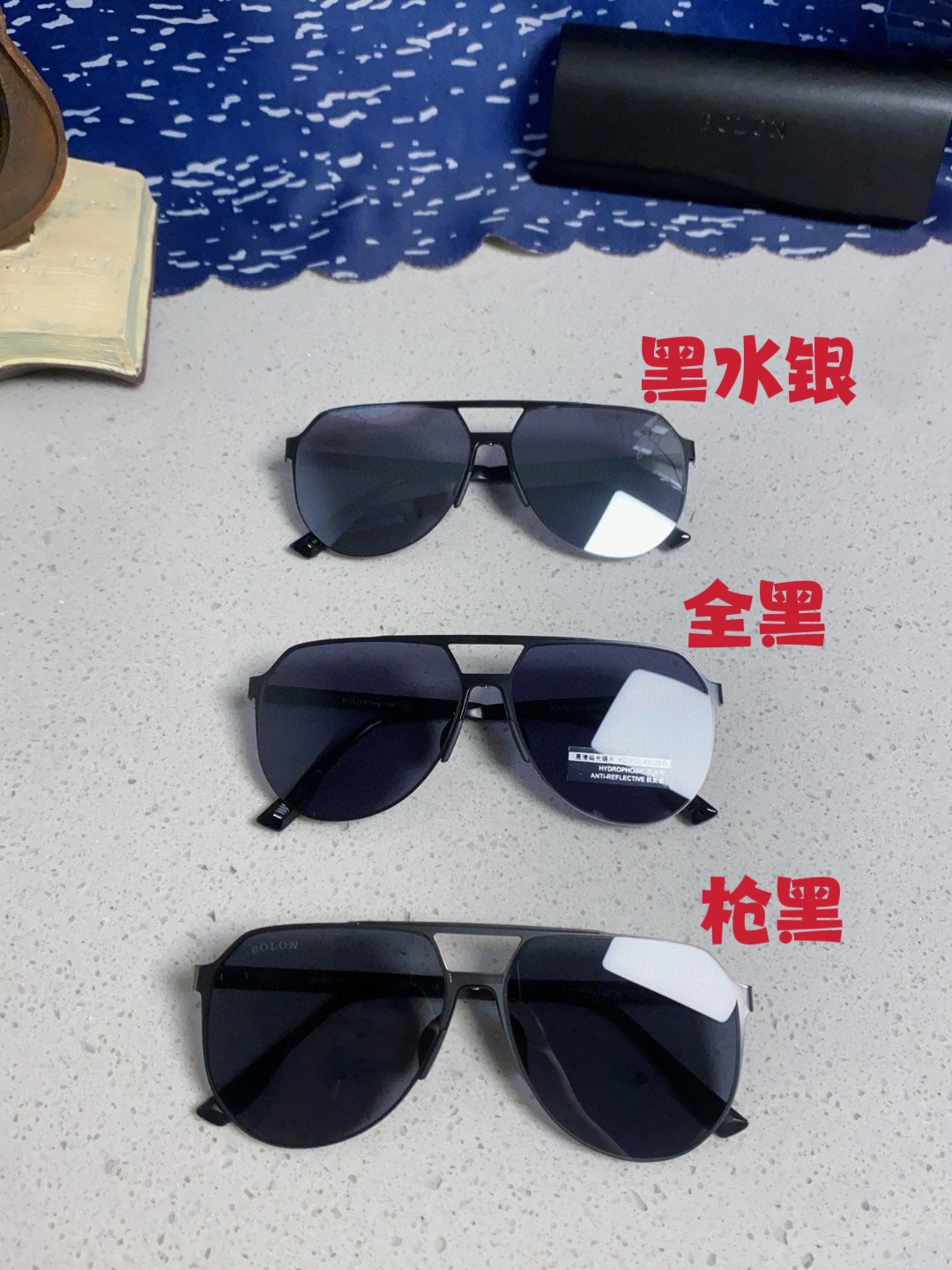  BOLON暴龙眼镜 2025新品太阳镜经典飞行员偏光墨镜男开车驾驶镜