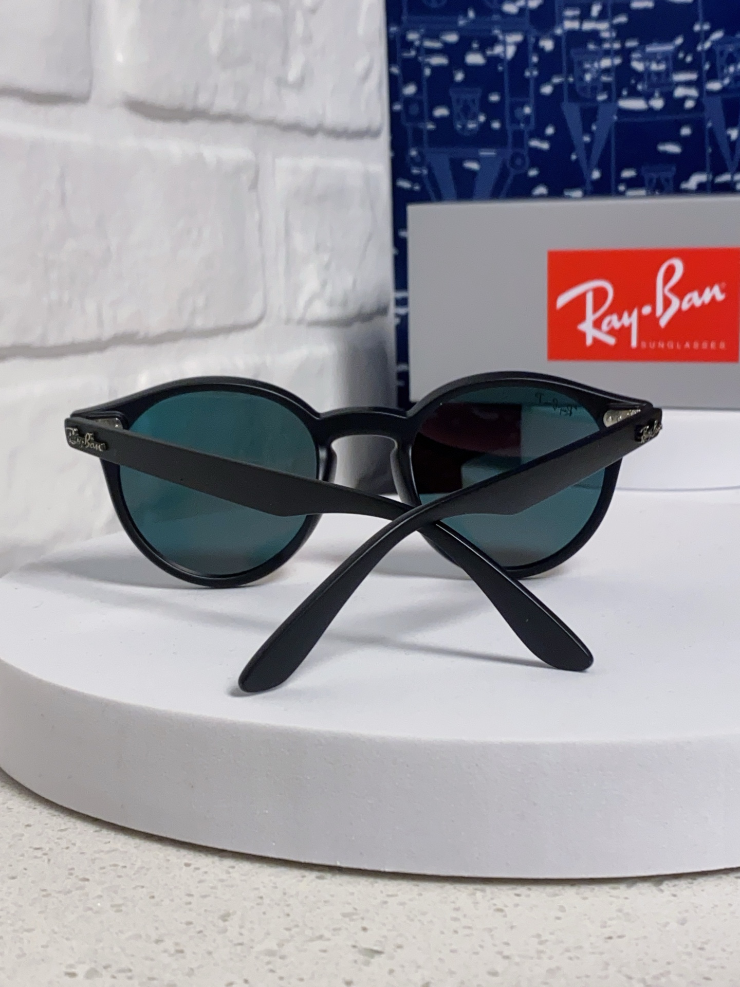  RayBan雷朋 2025夏季新款 原装复古女款圆框太阳眼镜 经典款墨镜遮阳 RB4380 