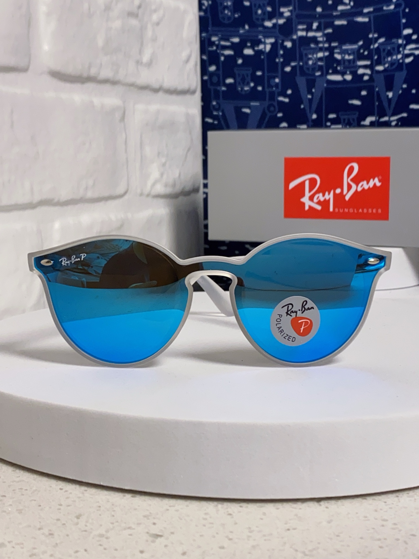  RayBan雷朋 2025夏季新款 原装复古女款圆框太阳眼镜 经典款墨镜遮阳 RB4380 