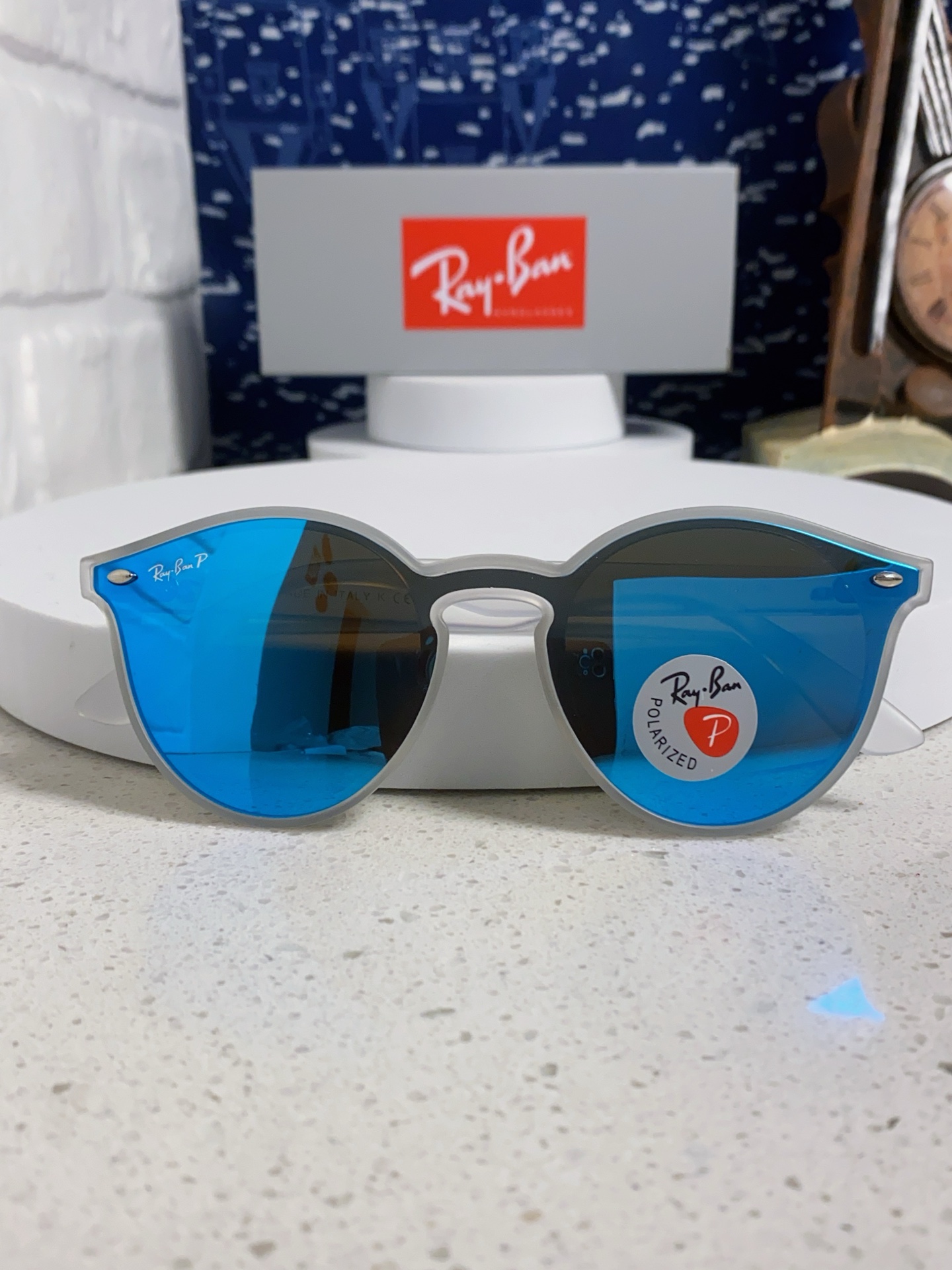  RayBan雷朋 2025夏季新款 原装复古女款圆框太阳眼镜 经典款墨镜遮阳 RB4380 