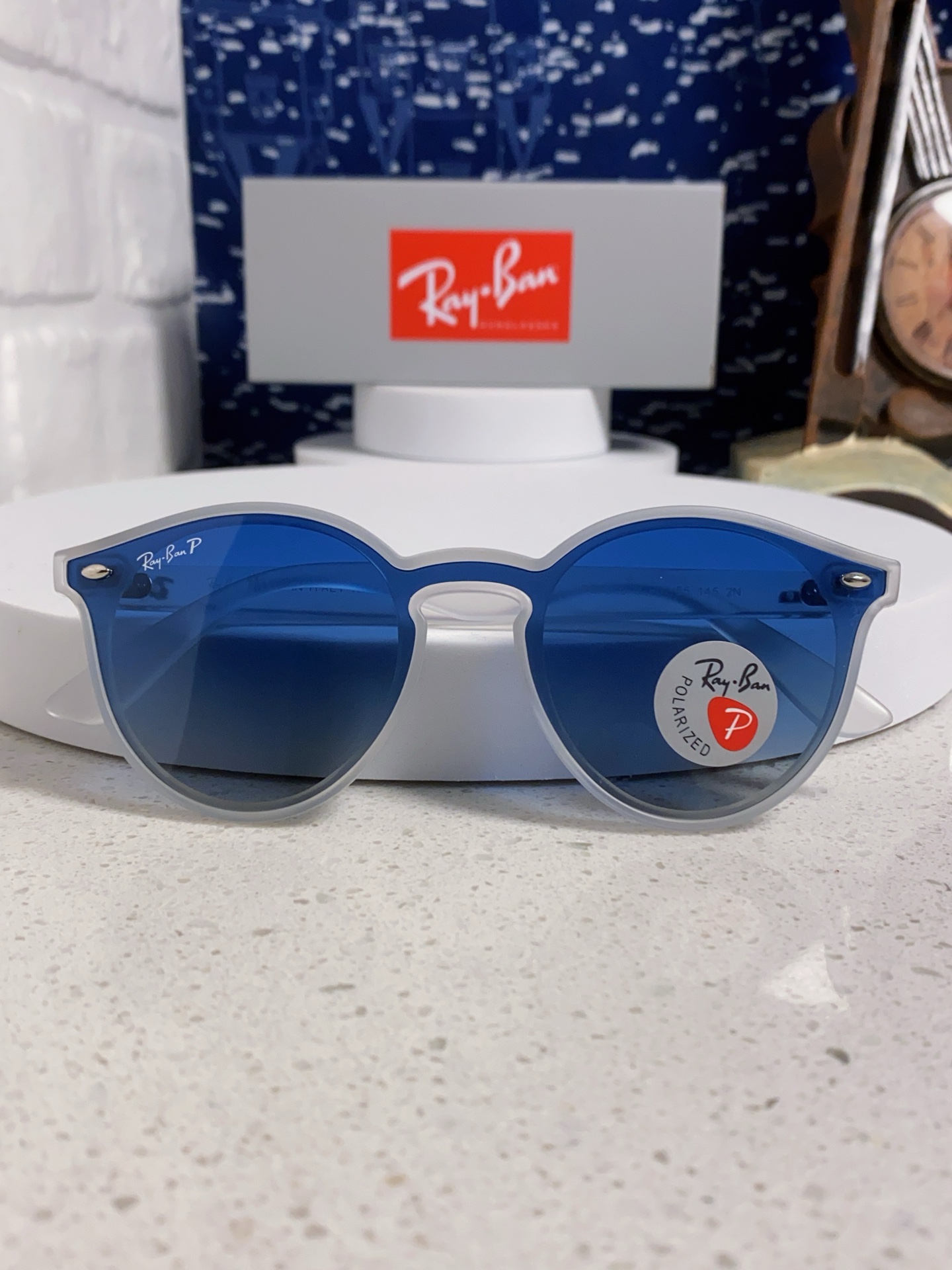  RayBan雷朋 2025夏季新款 原装复古女款圆框太阳眼镜 经典款墨镜遮阳 RB4380 