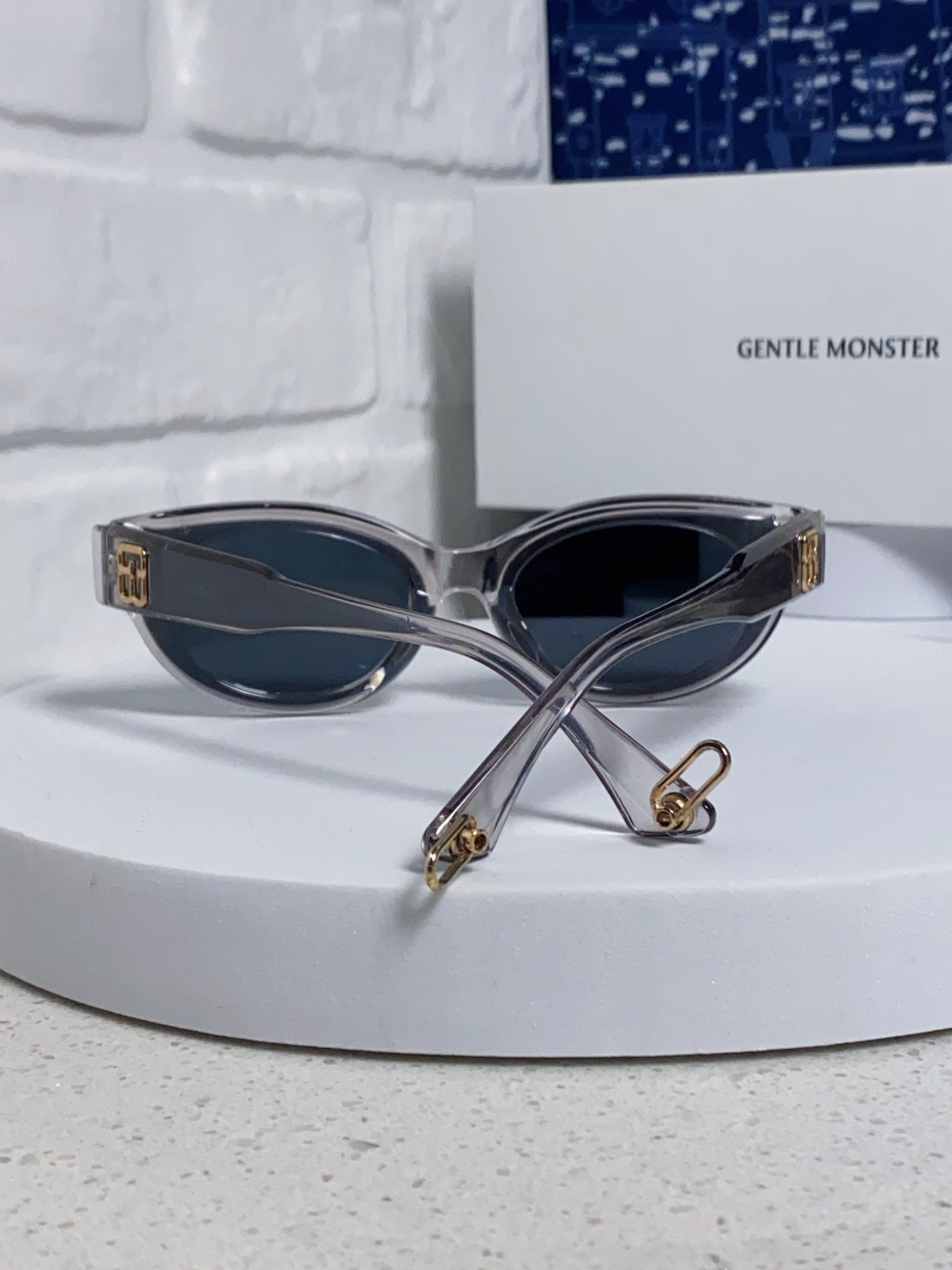  Gentle Moster(GM) GM墨镜太阳镜男女士明星同款猫眼高级感防紫外线. 型号：GW003