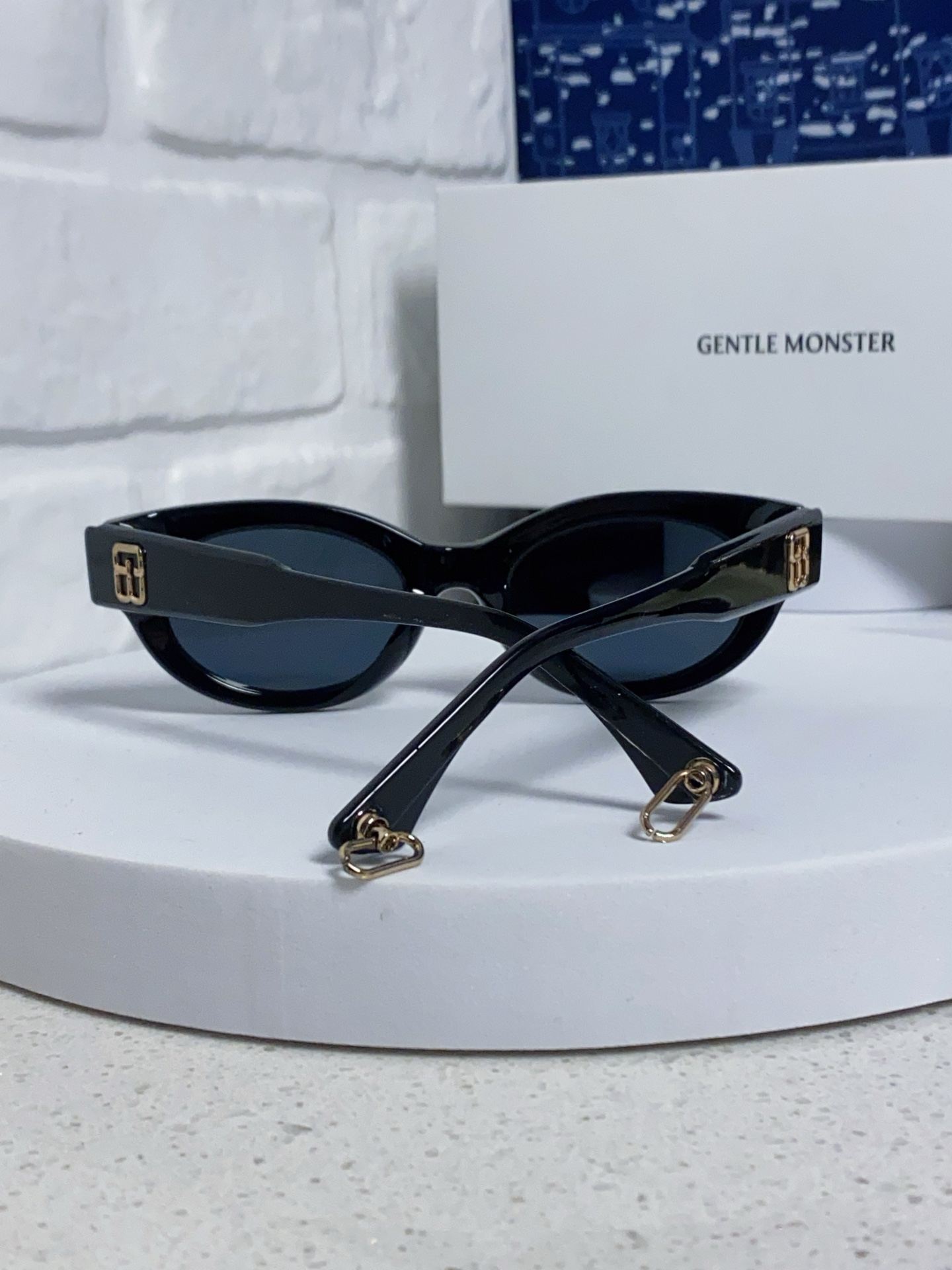  Gentle Moster(GM) GM墨镜太阳镜男女士明星同款猫眼高级感防紫外线. 型号：GW003