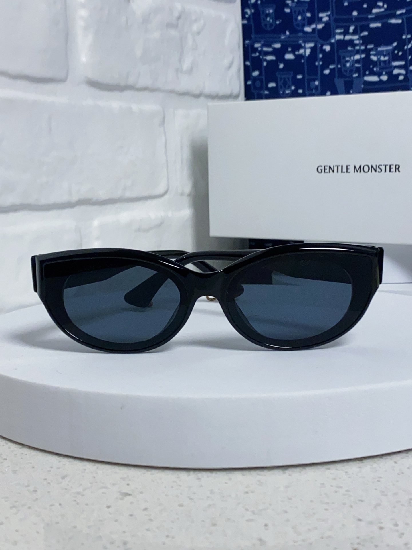  Gentle Moster(GM) GM墨镜太阳镜男女士明星同款猫眼高级感防紫外线. 型号：GW003