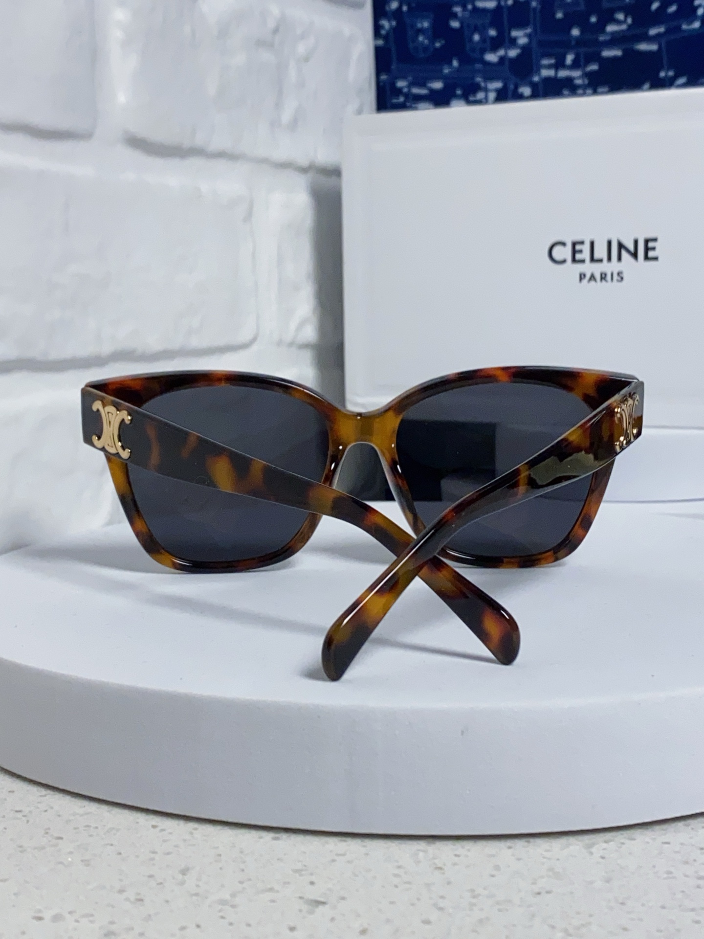  Celine赛琳 法式凯旋墨镜女高级感最新款复古猫眼小红书同款太阳镜爆款 男女通用 