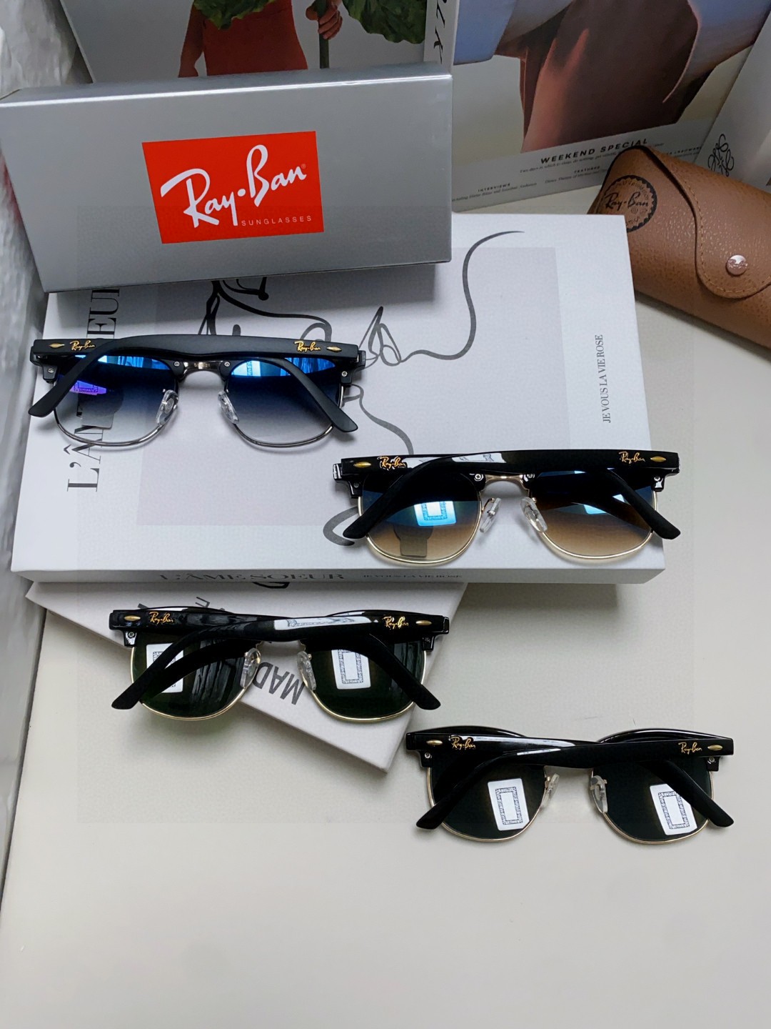  RAYBAN雷朋 RB3016 高品质 原版品质 💐💐🎀防爆玻璃镜片❤️💚💛男女通用，超帅气！size