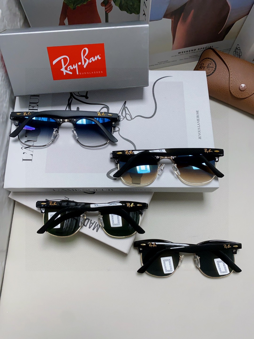  RAYBAN雷朋 RB3016 高品质 原版品质 💐💐🎀防爆玻璃镜片❤️💚💛男女通用，超帅气！size