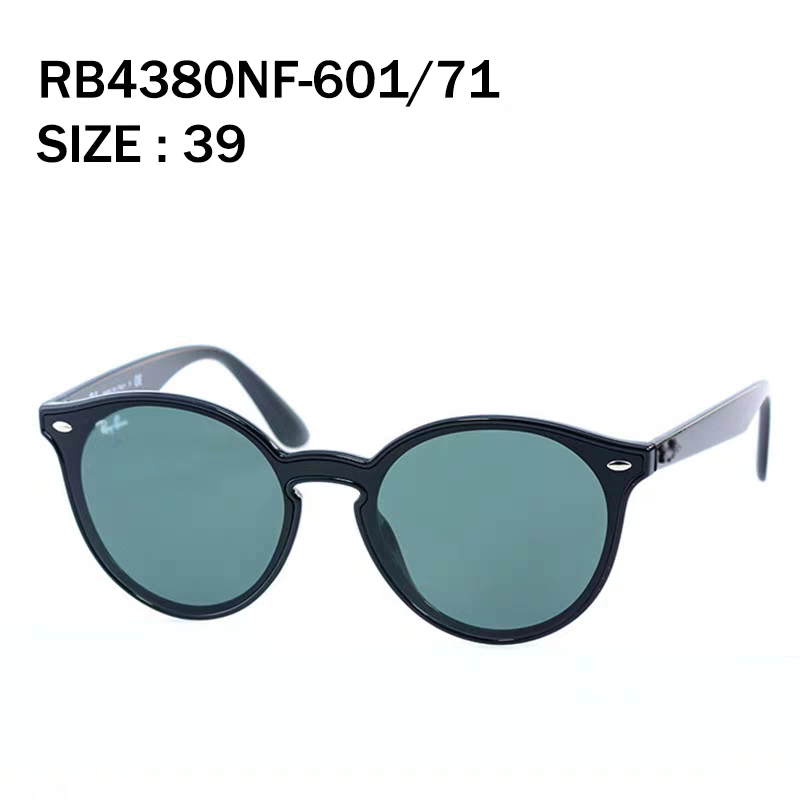  RayBan雷朋 2025夏季新款 原装复古女款圆框太阳眼镜 经典款墨镜遮阳 RB4380 