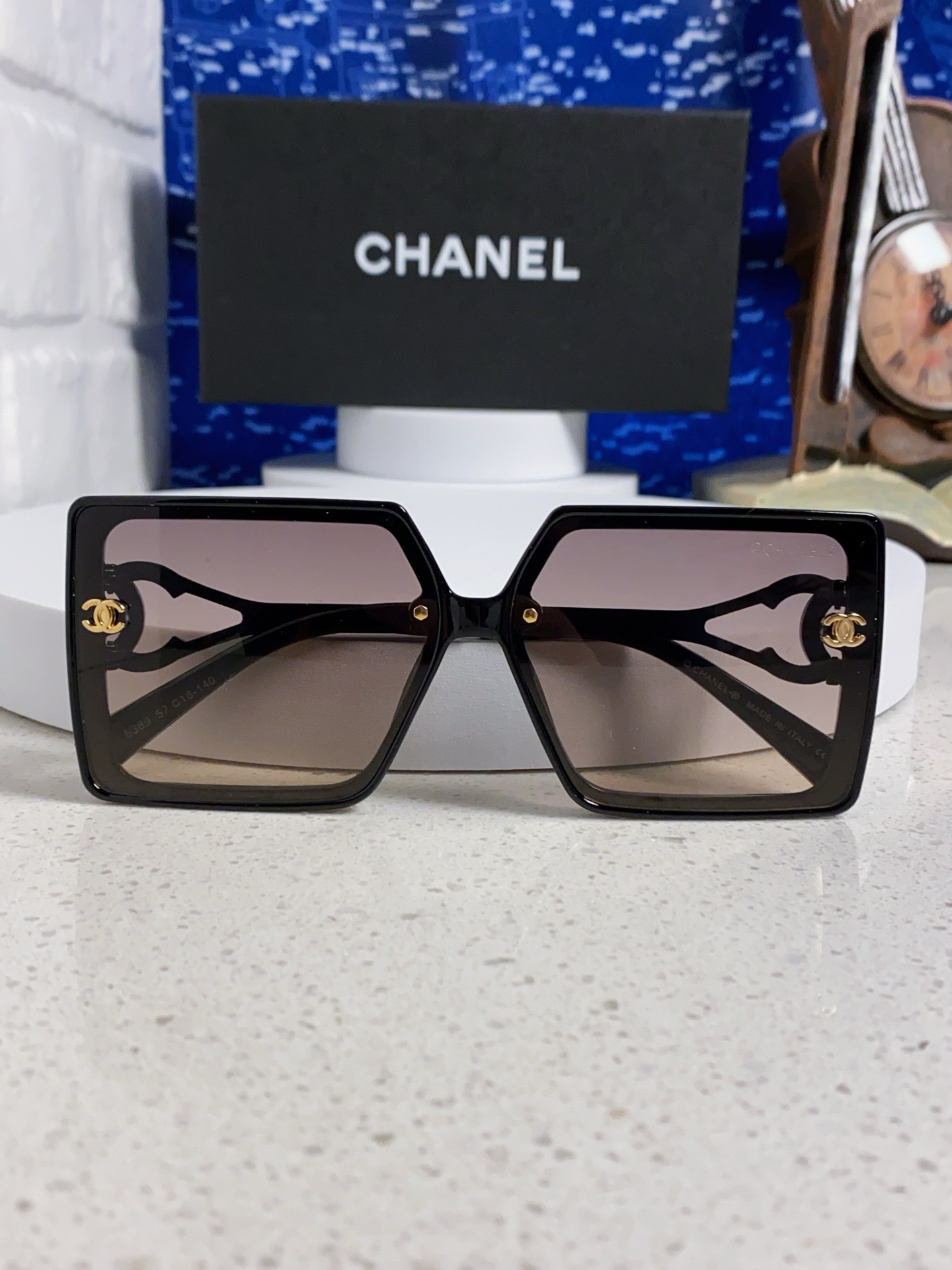  Chanel香奈儿 2025新款时尚大方太阳镜简约女士街拍潮流防紫外线墨镜太阳镜台网红爆款 