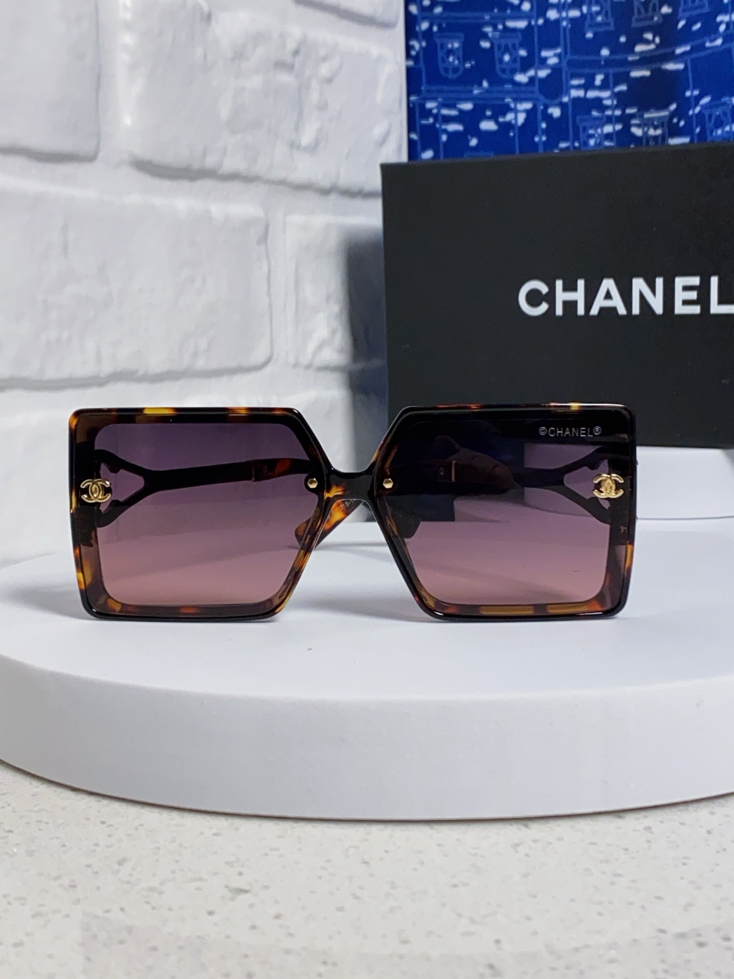  Chanel香奈儿 2025新款时尚大方太阳镜简约女士街拍潮流防紫外线墨镜太阳镜台网红爆款 
