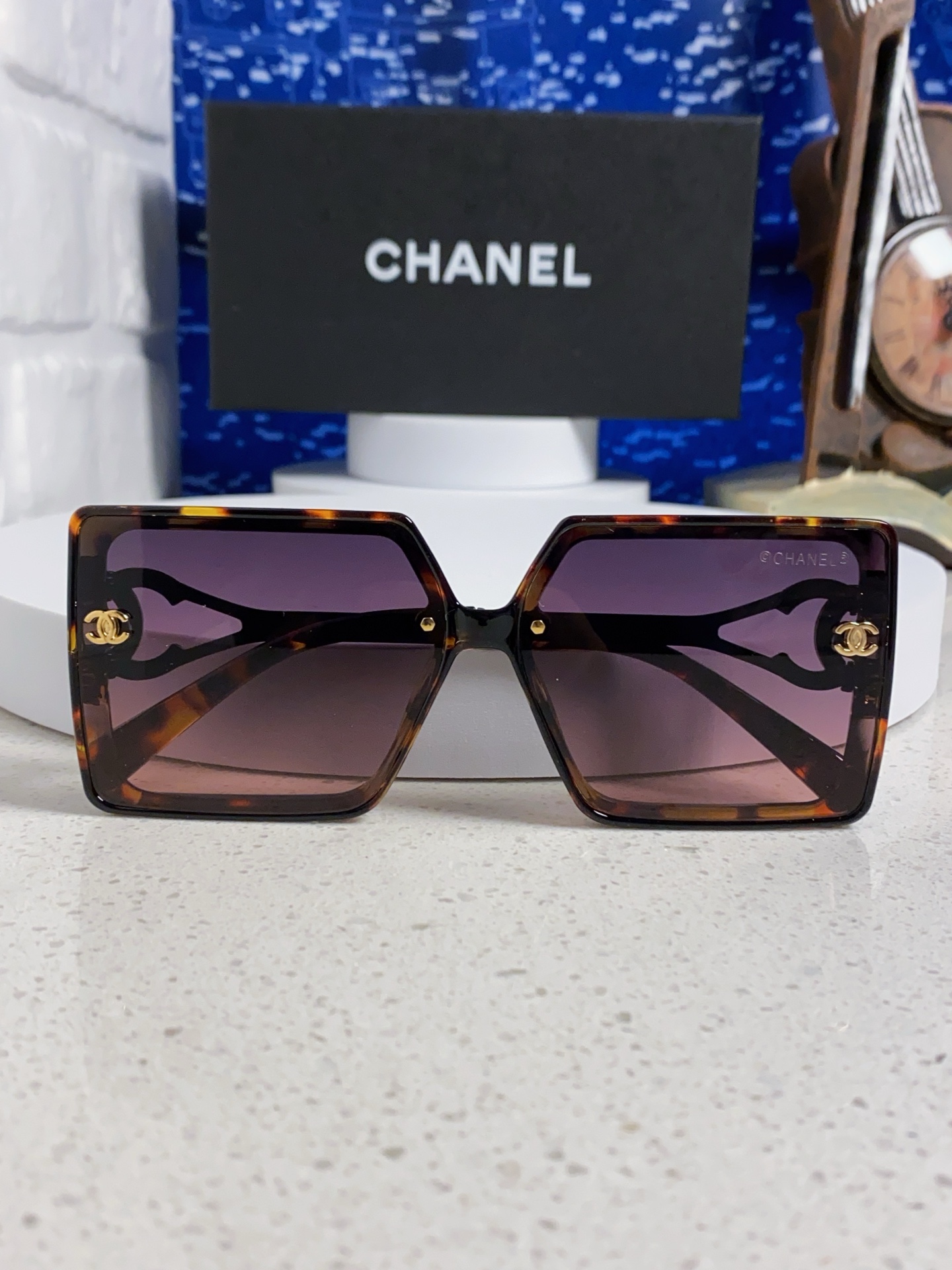  Chanel香奈儿 2025新款时尚大方太阳镜简约女士街拍潮流防紫外线墨镜太阳镜台网红爆款 