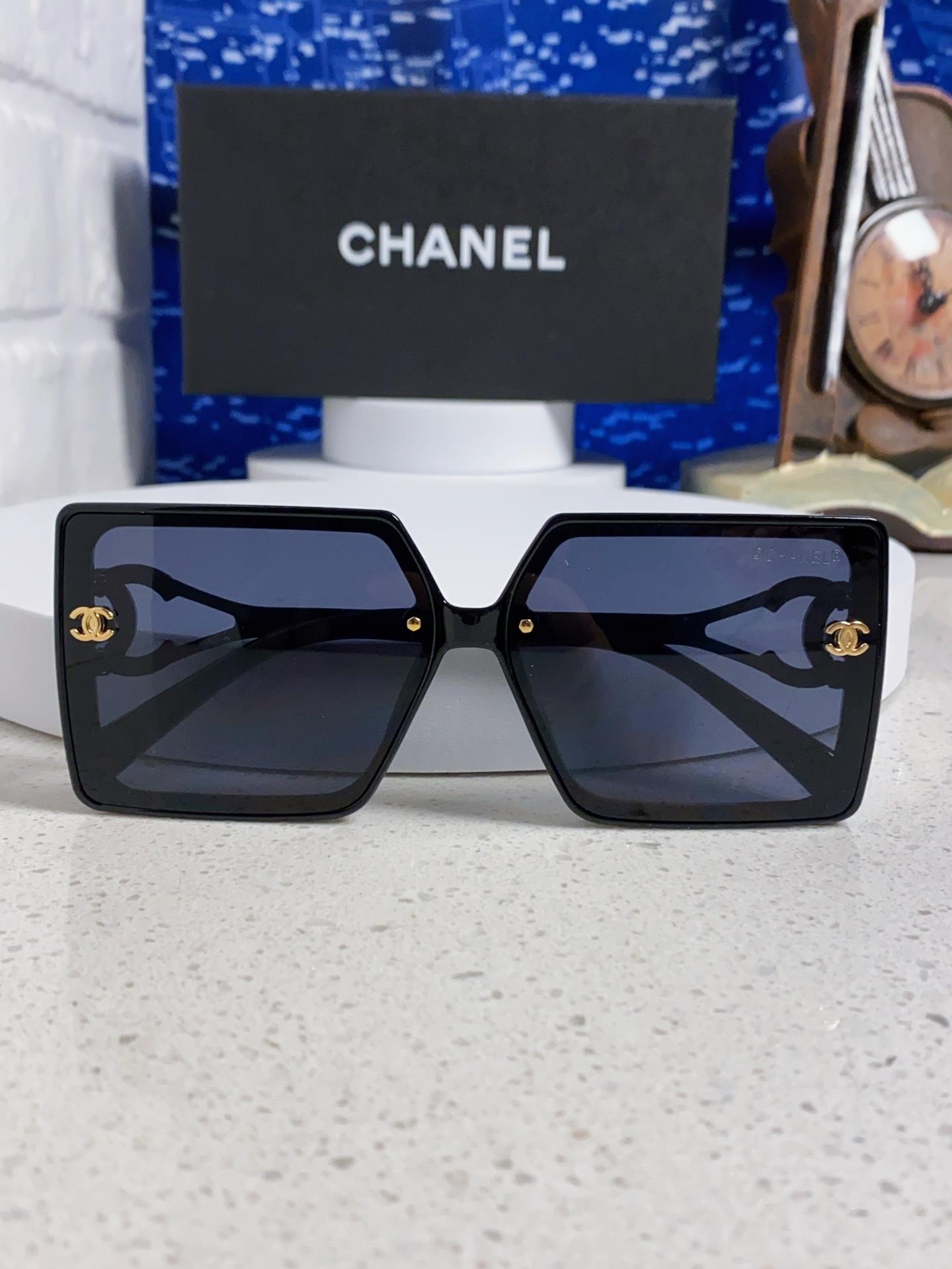  Chanel香奈儿 2025新款时尚大方太阳镜简约女士街拍潮流防紫外线墨镜太阳镜台网红爆款 