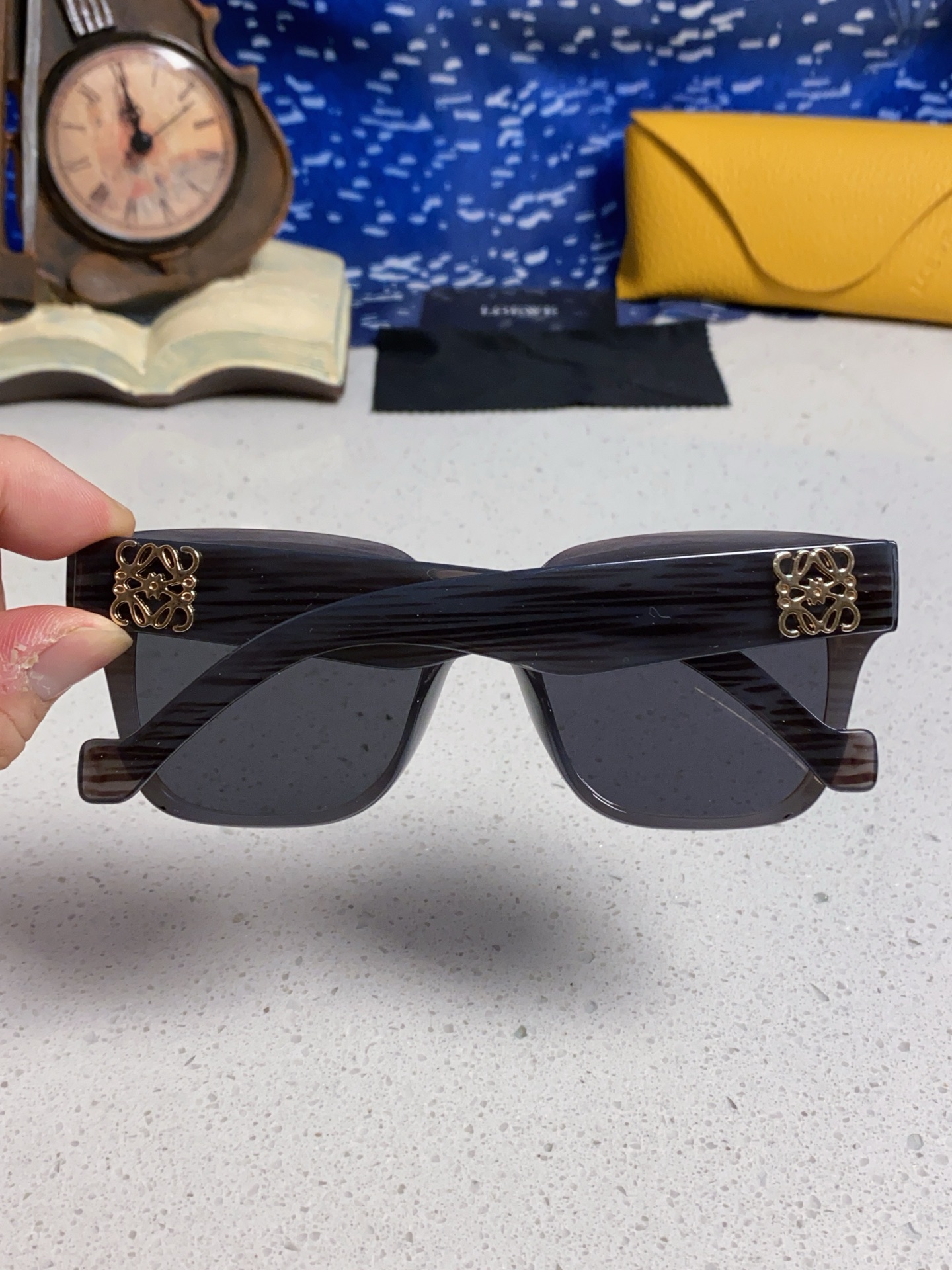 Loewe LW50069 Fashion Square Sunglasses - Gold Label, UV Protection 7 i1747037359299 5833 0 4