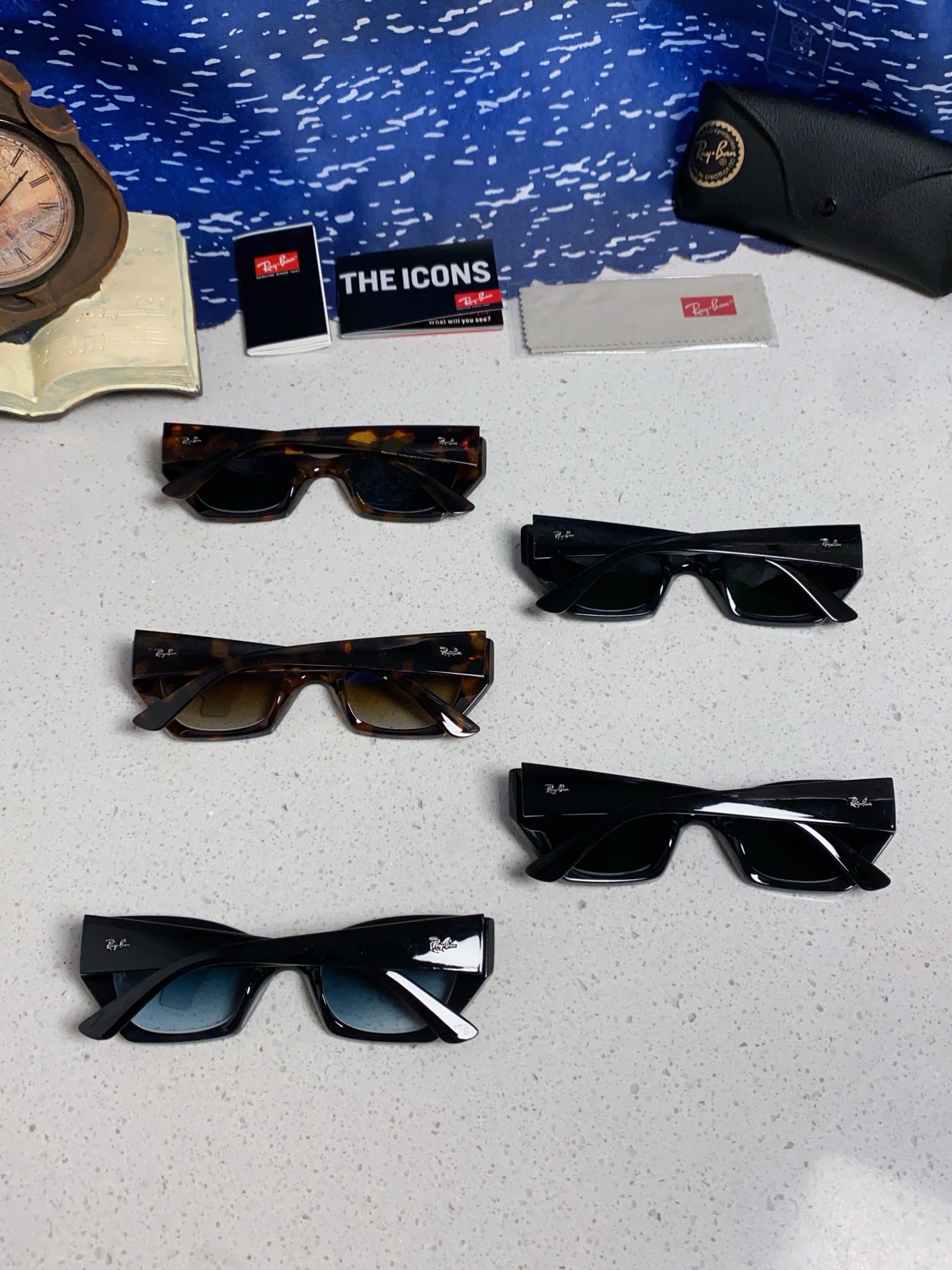  RayBan雷朋异形板材太阳镜眼镜男女同款款墨镜 RB4430 Size52口22-145