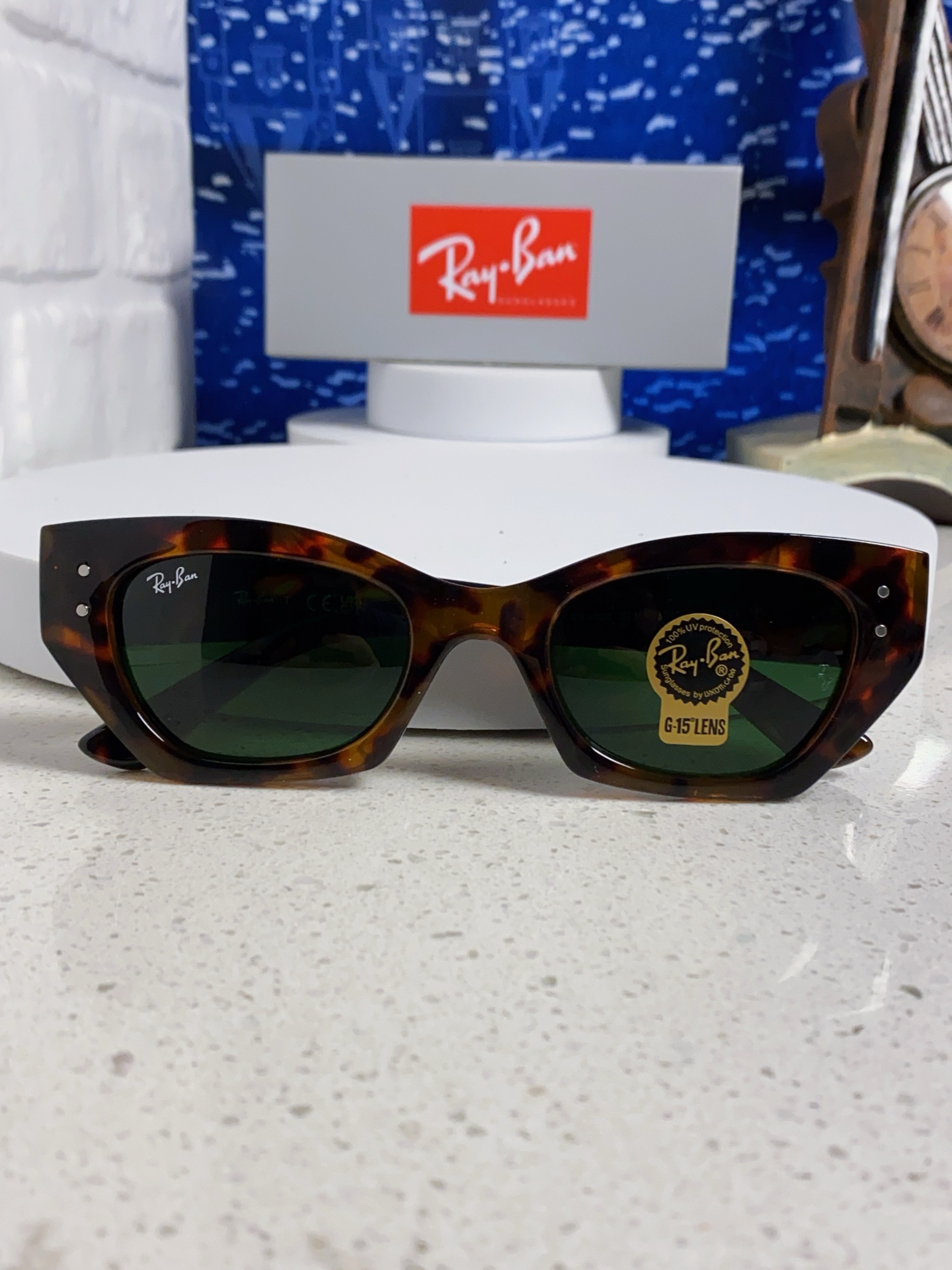  RayBan雷朋异形板材太阳镜眼镜男女同款款墨镜 RB4430 Size52口22-145