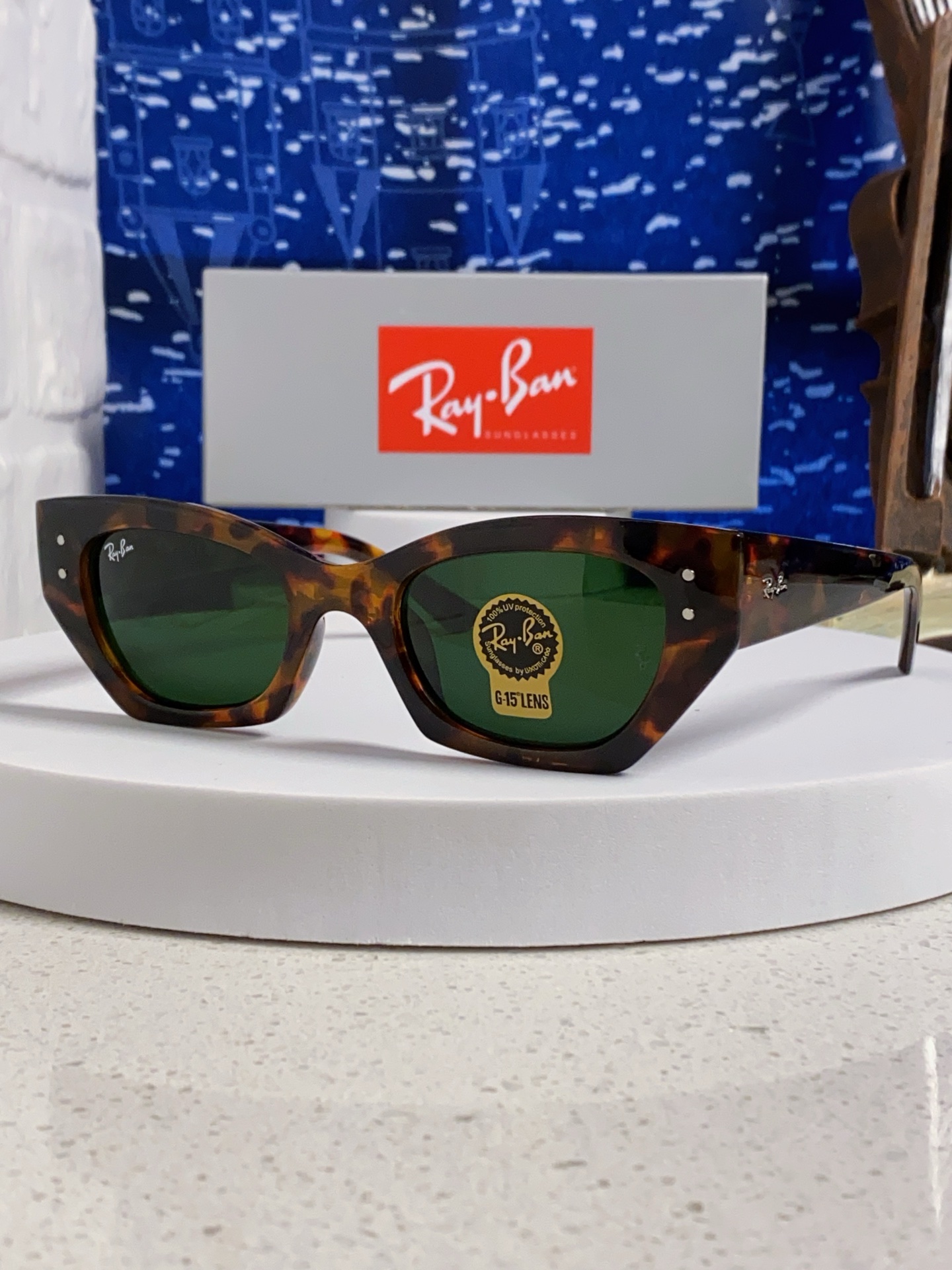  RayBan雷朋异形板材太阳镜眼镜男女同款款墨镜 RB4430 Size52口22-145