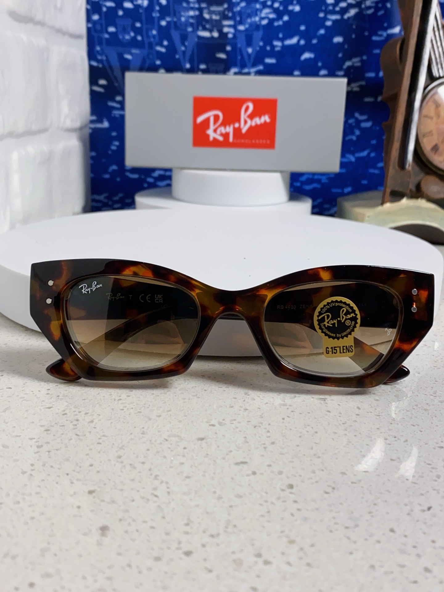  RayBan雷朋异形板材太阳镜眼镜男女同款款墨镜 RB4430 Size52口22-145