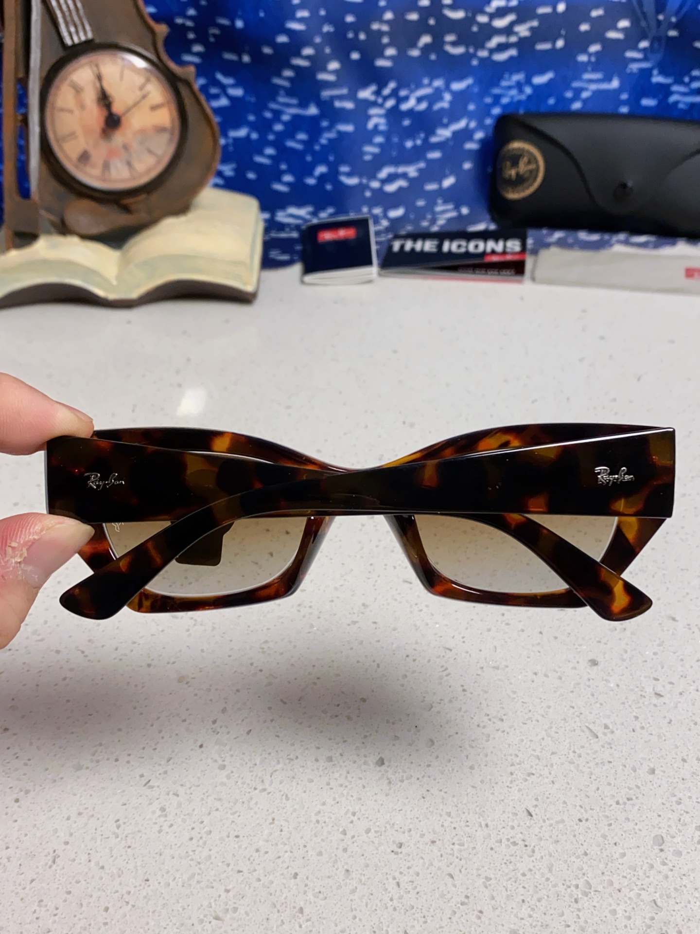  RayBan雷朋异形板材太阳镜眼镜男女同款款墨镜 RB4430 Size52口22-145