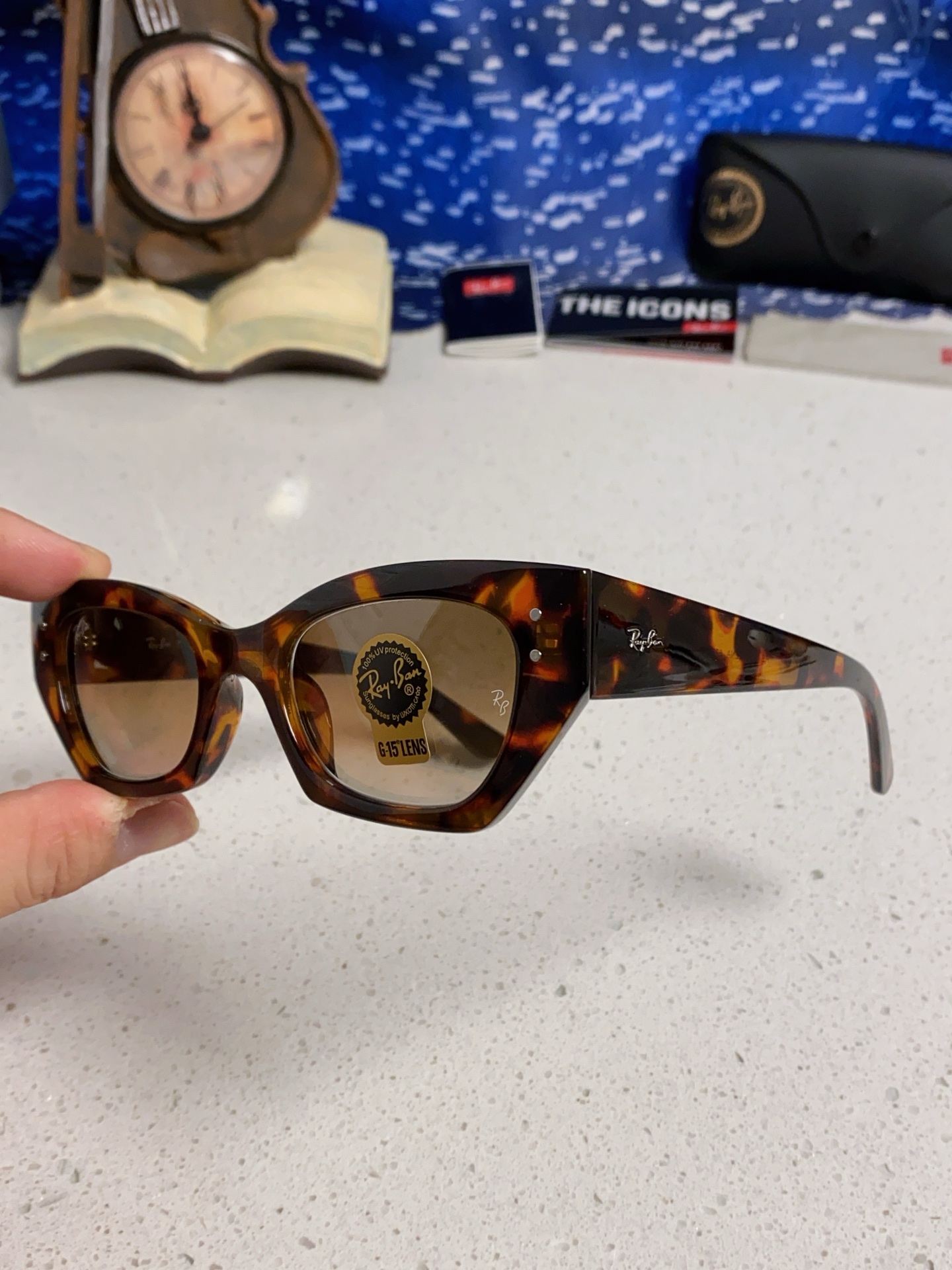  RayBan雷朋异形板材太阳镜眼镜男女同款款墨镜 RB4430 Size52口22-145