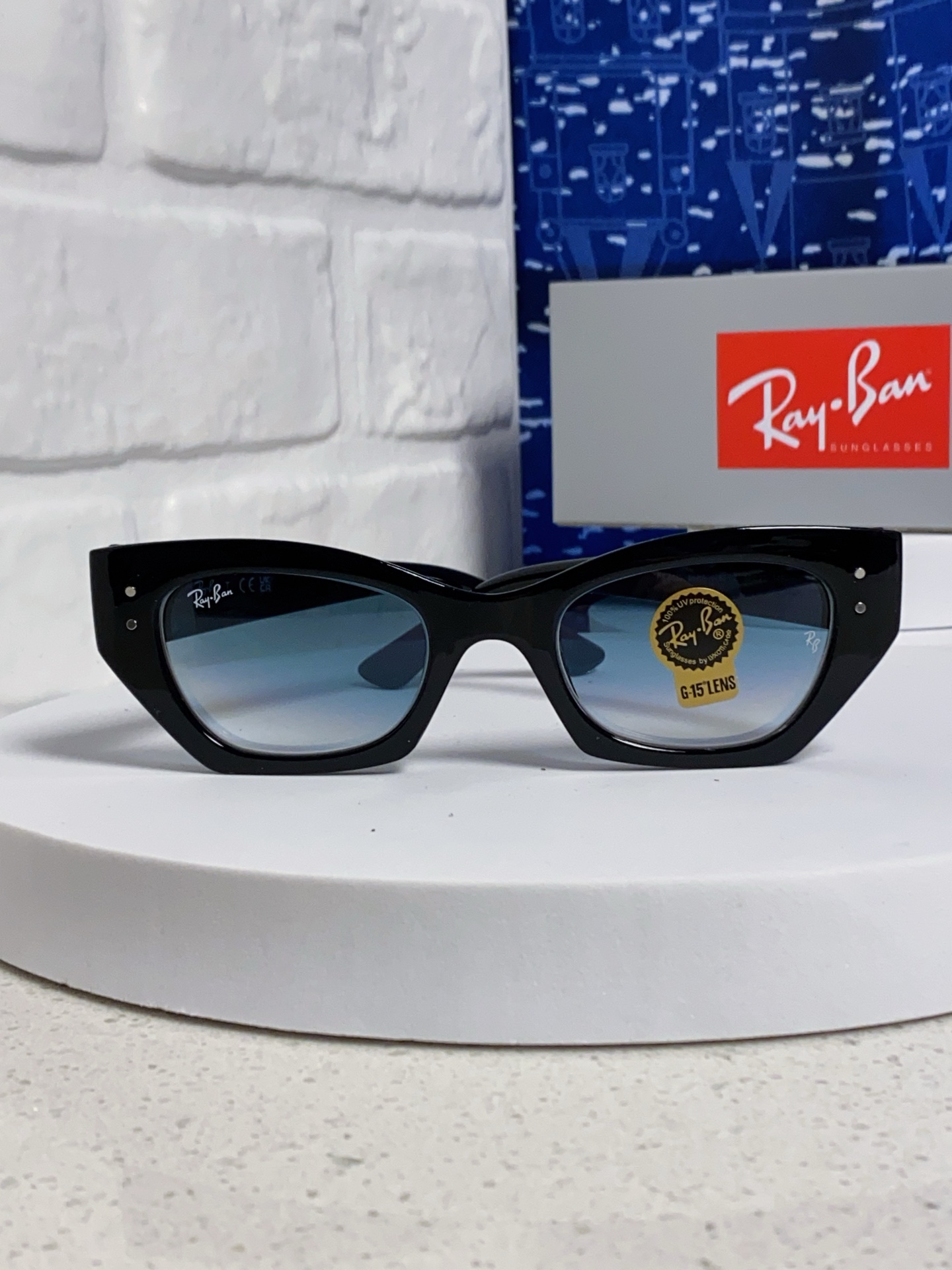  RayBan雷朋异形板材太阳镜眼镜男女同款款墨镜 RB4430 Size52口22-145